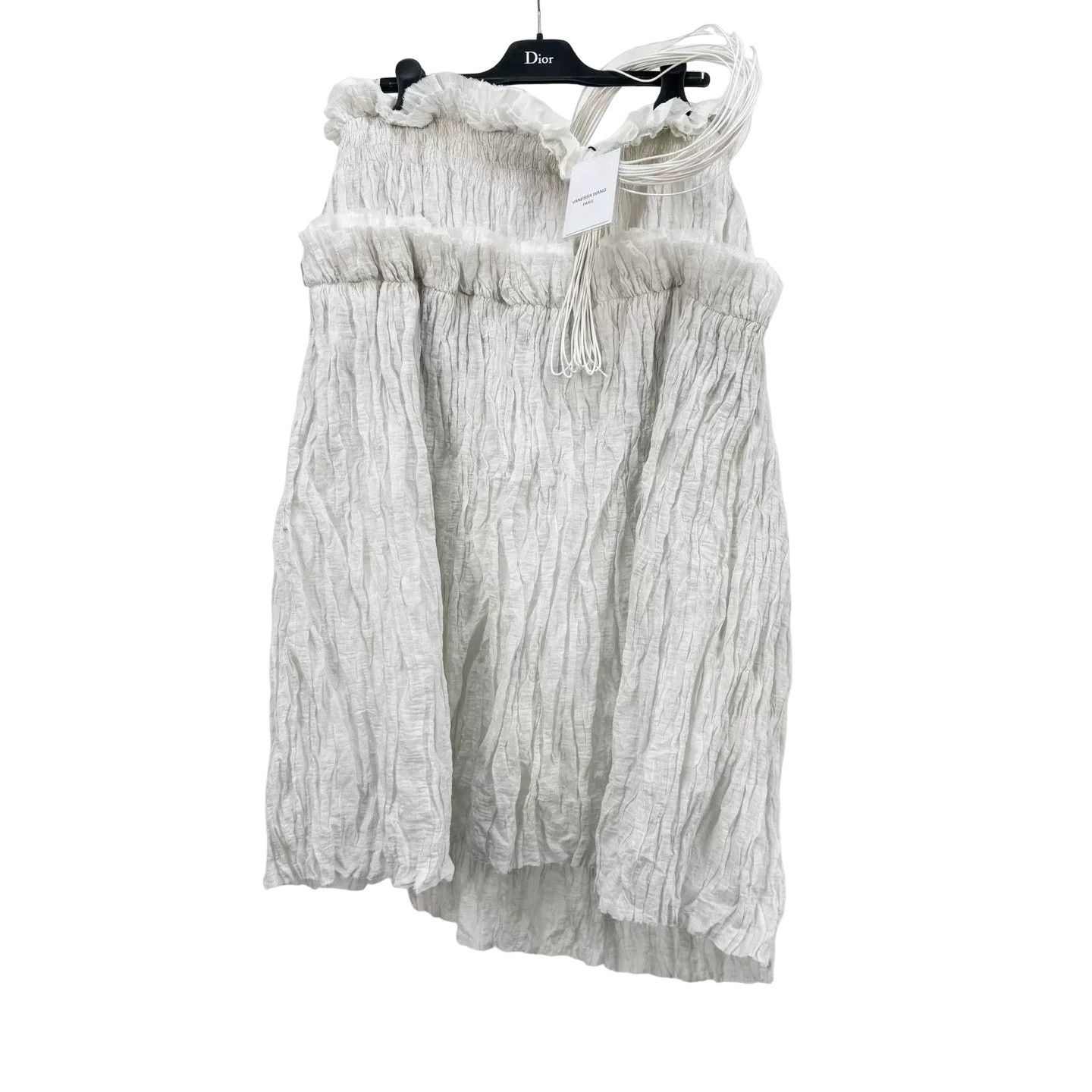 Vanessa Seward Vanessa Wang Ruffled Strap Midi Dress Size M Size M / US 6-8 / IT 42-44 - 1 Thumbnail