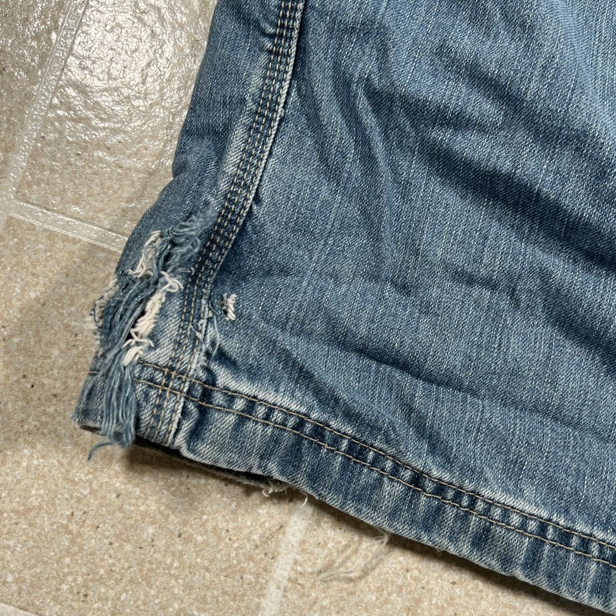 Levi's Vintage Levis SilverTab Carpenter Jeans Distress Baggy Y2K Size US 40 / EU 56 - 8 Thumbnail