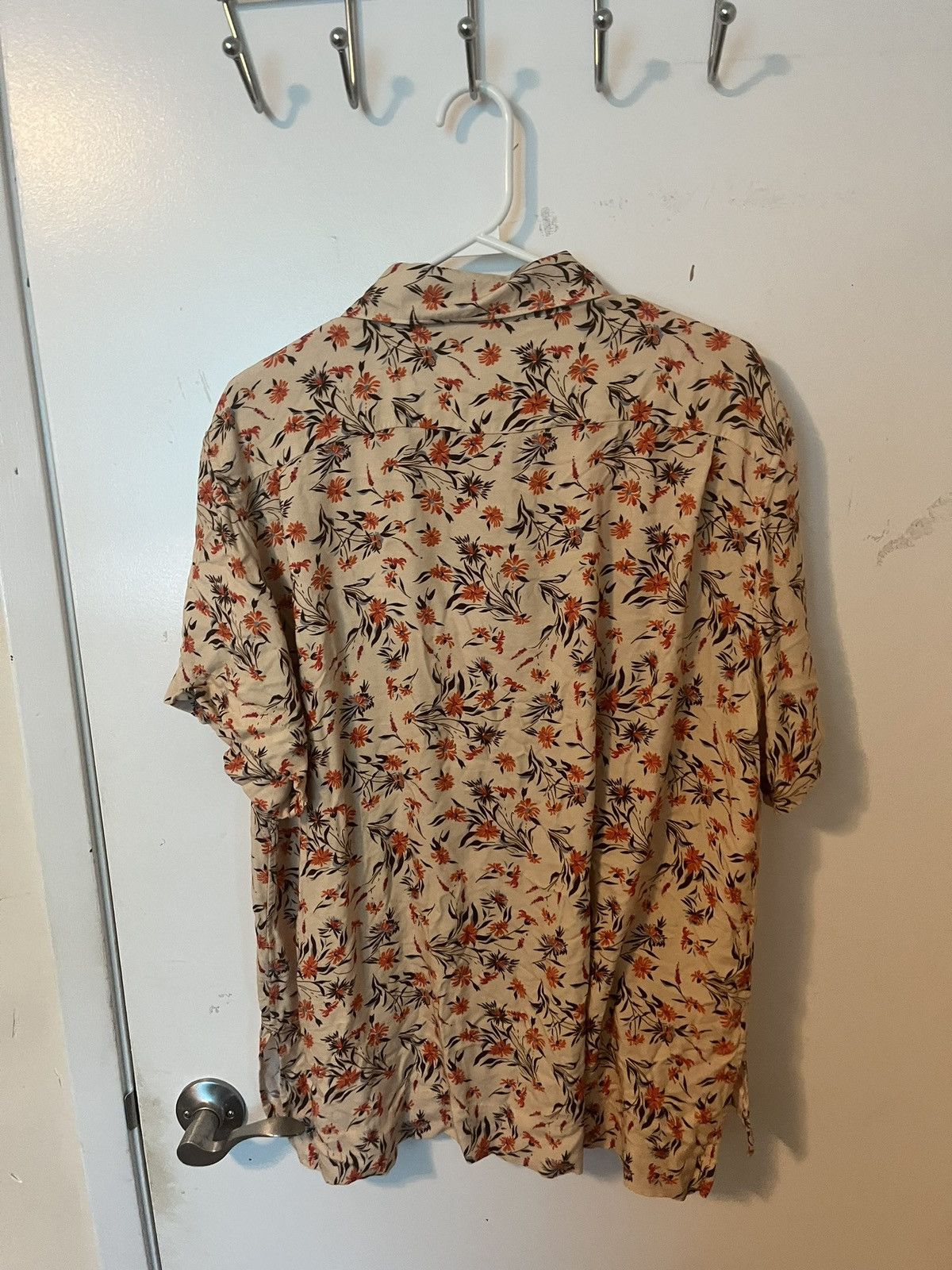 Acne Studios Acne Studios Button up Shirt Size XL A/W14 Flower-Print Size US XL / EU 56 / 4 - 2 Thumbnail