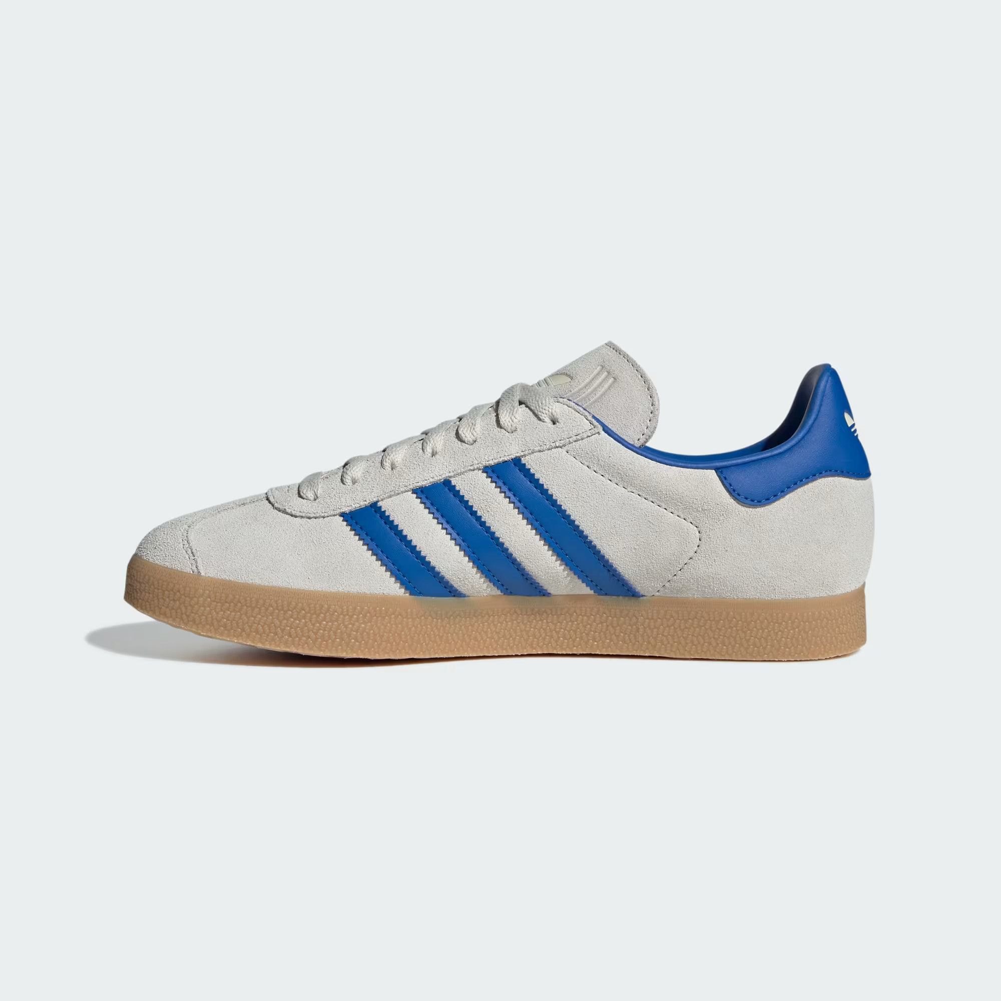 Adidas o1mle0426 Unisex Gazelle Low-Top Sneakers in Blue/Gray Size US 7 / EU 40 - 6 Thumbnail