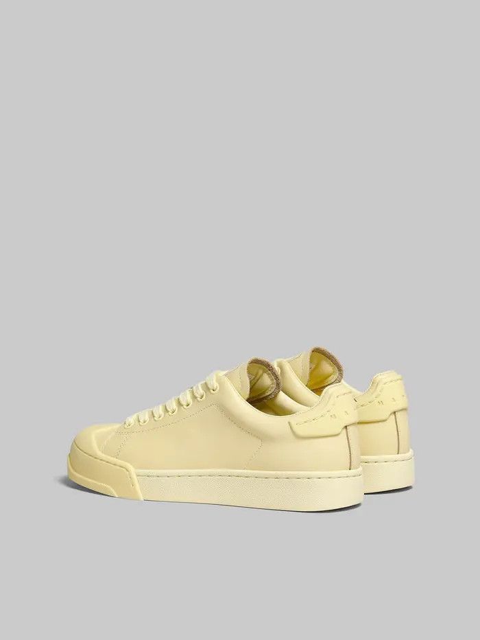 Marni o1w1db10125 Bumper Leather Sneaker in Yellow Size US 7 / IT 37 - 4 Thumbnail