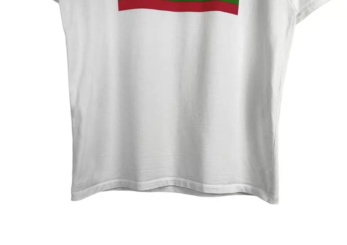 Gucci Gucci Red & Green Web Print Short Sleeve Shirt J31 Size US XS / EU 42 / 0 - 4 Thumbnail