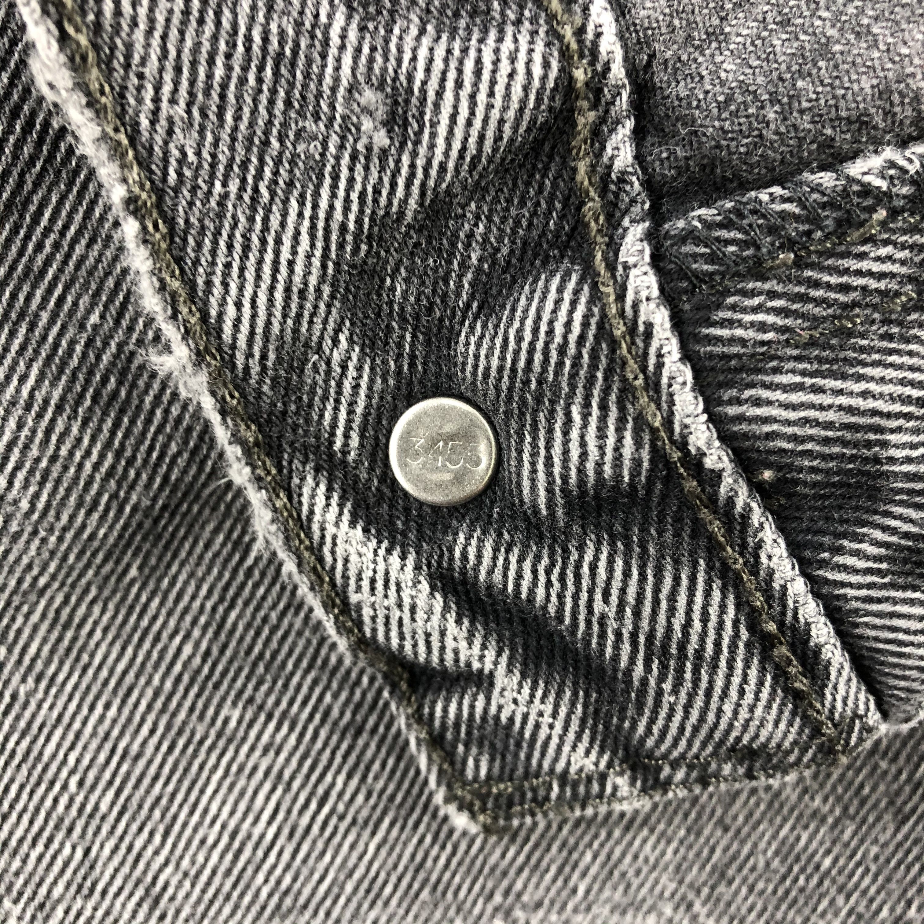Levi's × Vintage Vintage Levis 505 Faded Black Jeans-JM2679 Size US 36 / EU 52 - 11 Thumbnail