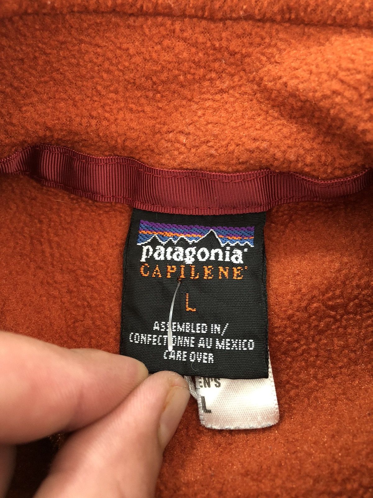 Patagonia Vintage 90s Patagonia Capilene Fleece Pullover Jacket Size US L / EU 52-54 / 3 - 9 Thumbnail