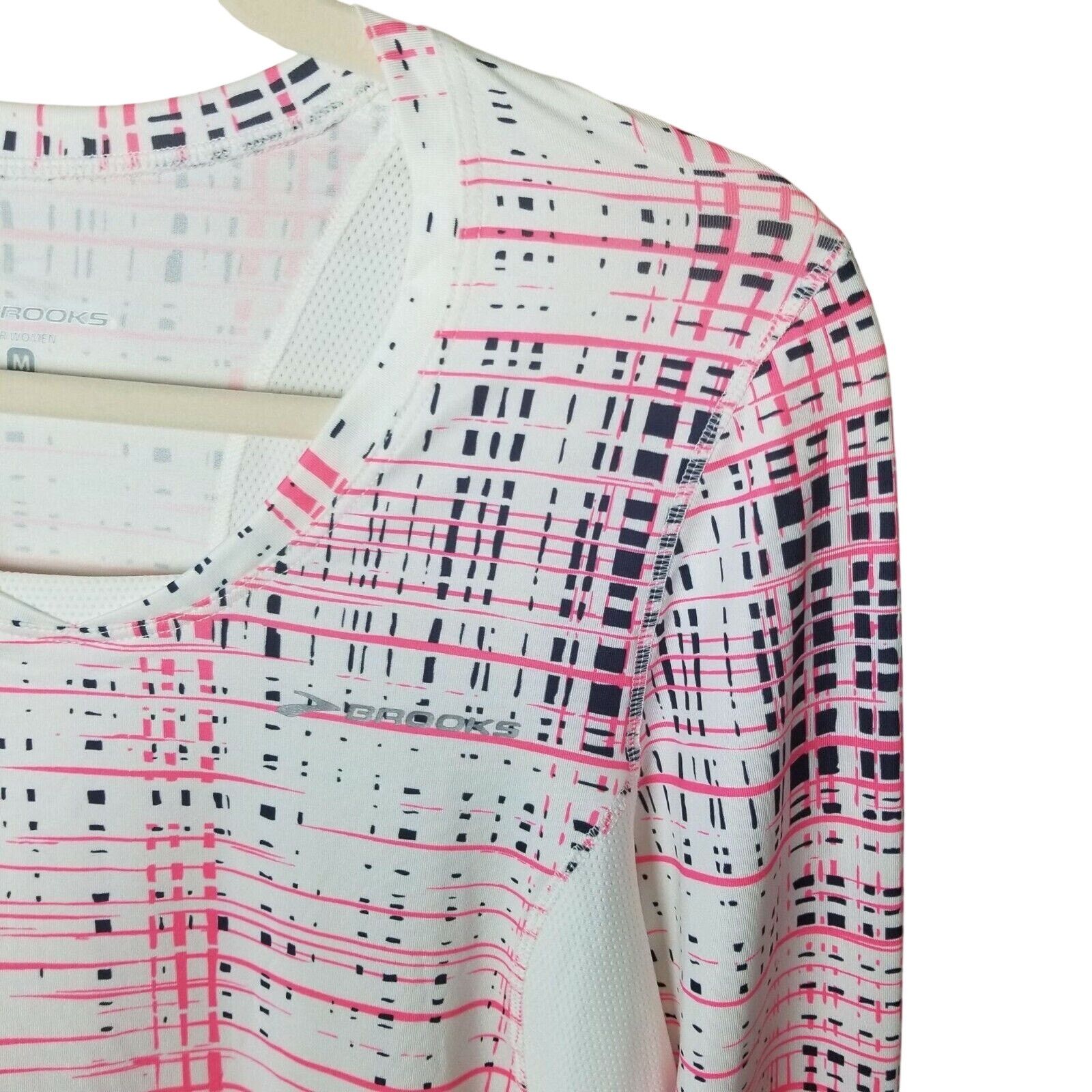 Brooks Brooks Womens Running Shirt Sz M Stretch Lightweight Active Size M / US 6-8 / IT 42-44 - 2 Thumbnail