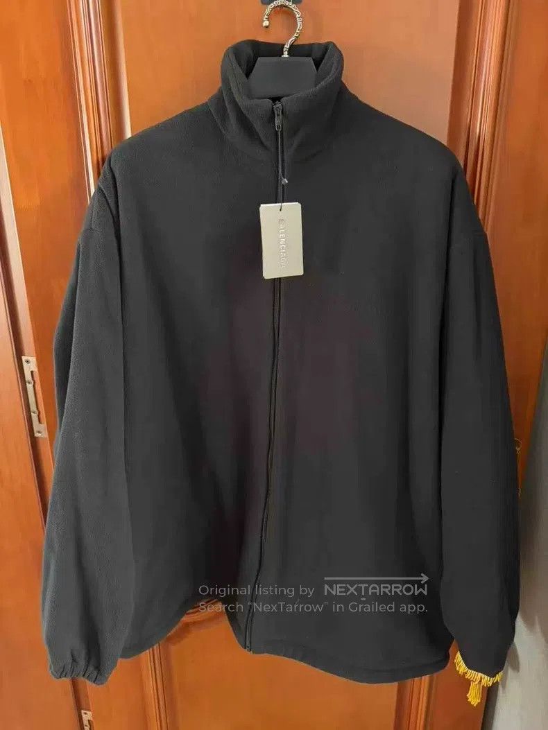 Balenciaga Balenciaga Fleece Cotton Jacket Size US S / EU 44-46 / 1 - 1 Thumbnail
