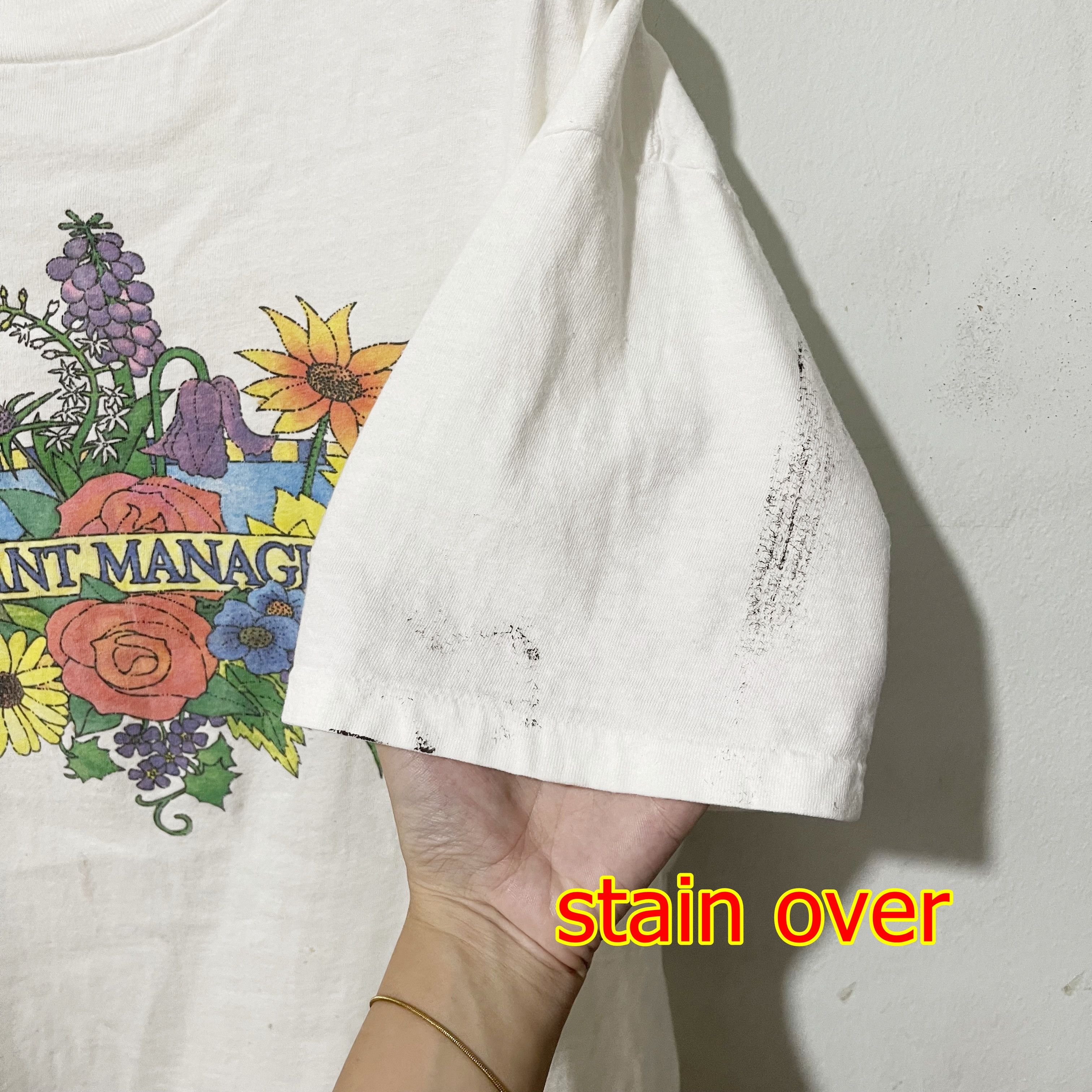 Vintage Vintage 90s “Plant Manager” T-Shirt Size US L / EU 52-54 / 3 - 9 Thumbnail