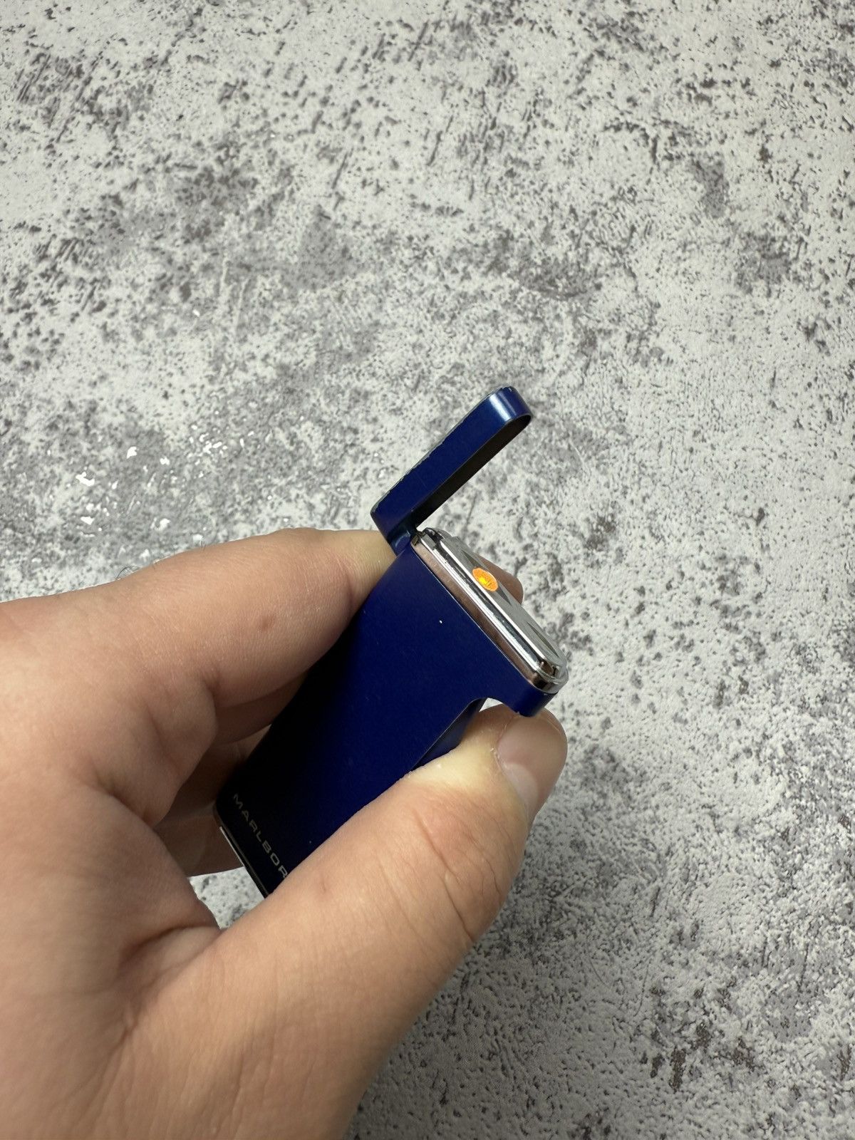 Marlboro Y2K ELEGANCE MARLBORO GEOMETRIC METAL PUNK ROCK LIGHTER Size ONE SIZE - 10 Thumbnail