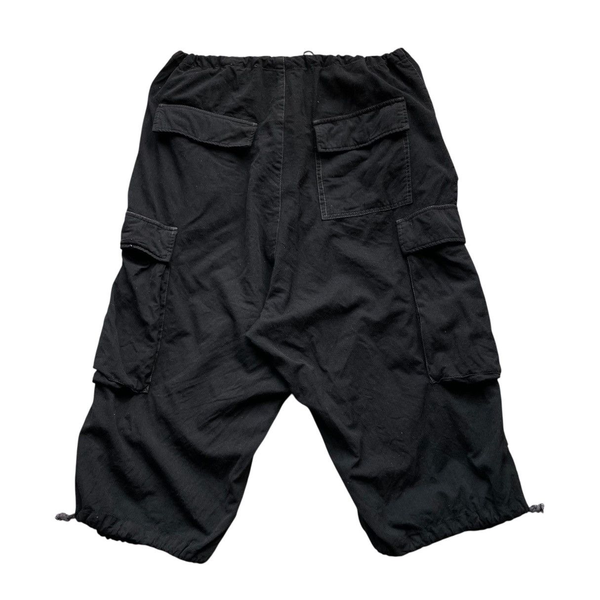 Yohji Yamamoto Yohji Yamamoto Ballon Cargo Cropped Pant Size US 36 / EU 52 - 2 Thumbnail