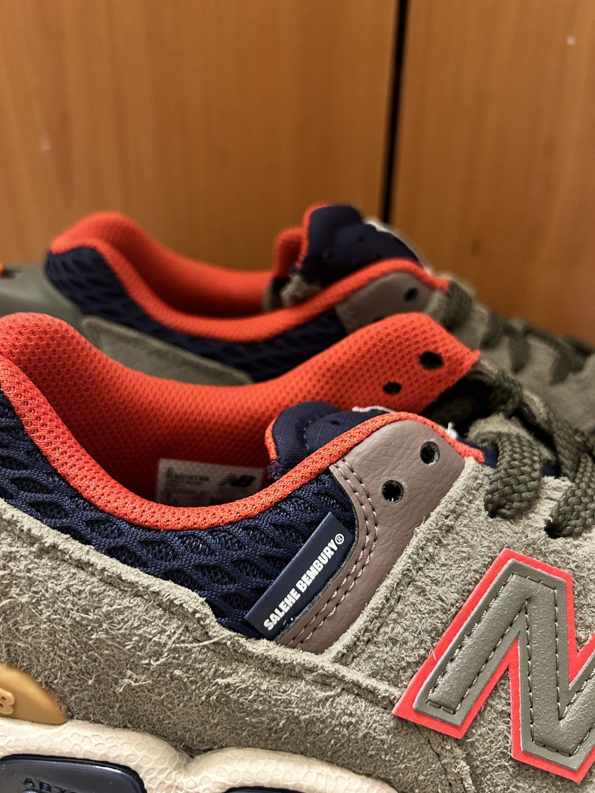 New Balance × Salehe Bembury New Balance 574 Salehe Bembury Yurt Team Forest Green Size US 8 / EU 41 - 5 Thumbnail