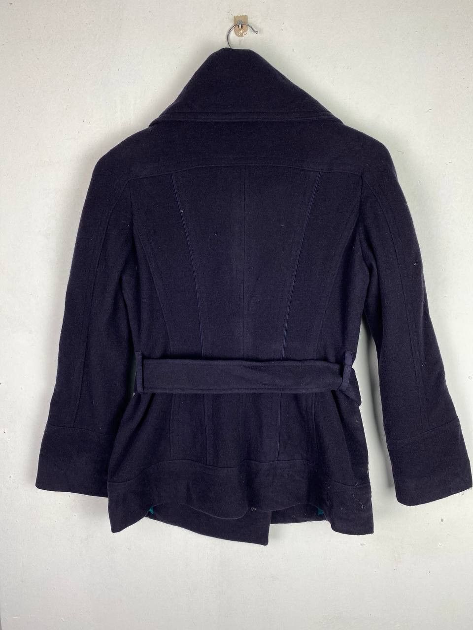 ATSURO TAYAMA atsuro tayama japan wool belted jacket nice design Size S / US 4 / IT 40 - 8 Thumbnail