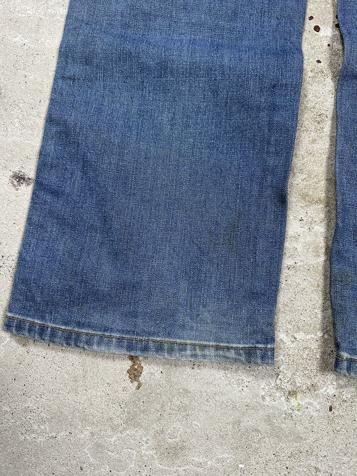 Vintage × Wrangler Vintage Y2K Wrangler Double Knee Repaired Denim Pants Jeans Size US 30 / EU 46 - 13 Thumbnail