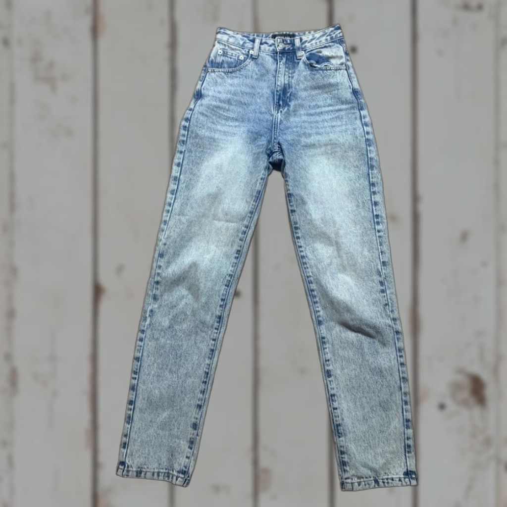 Vintage White Fox Boutique Jeans XS Women Maternity Blue Jeans XS White Fox Jeans Womens XS Blue Maternity stain butt (avoid N/A) Size 26" / US 2 / IT 38 - 1 Thumbnail