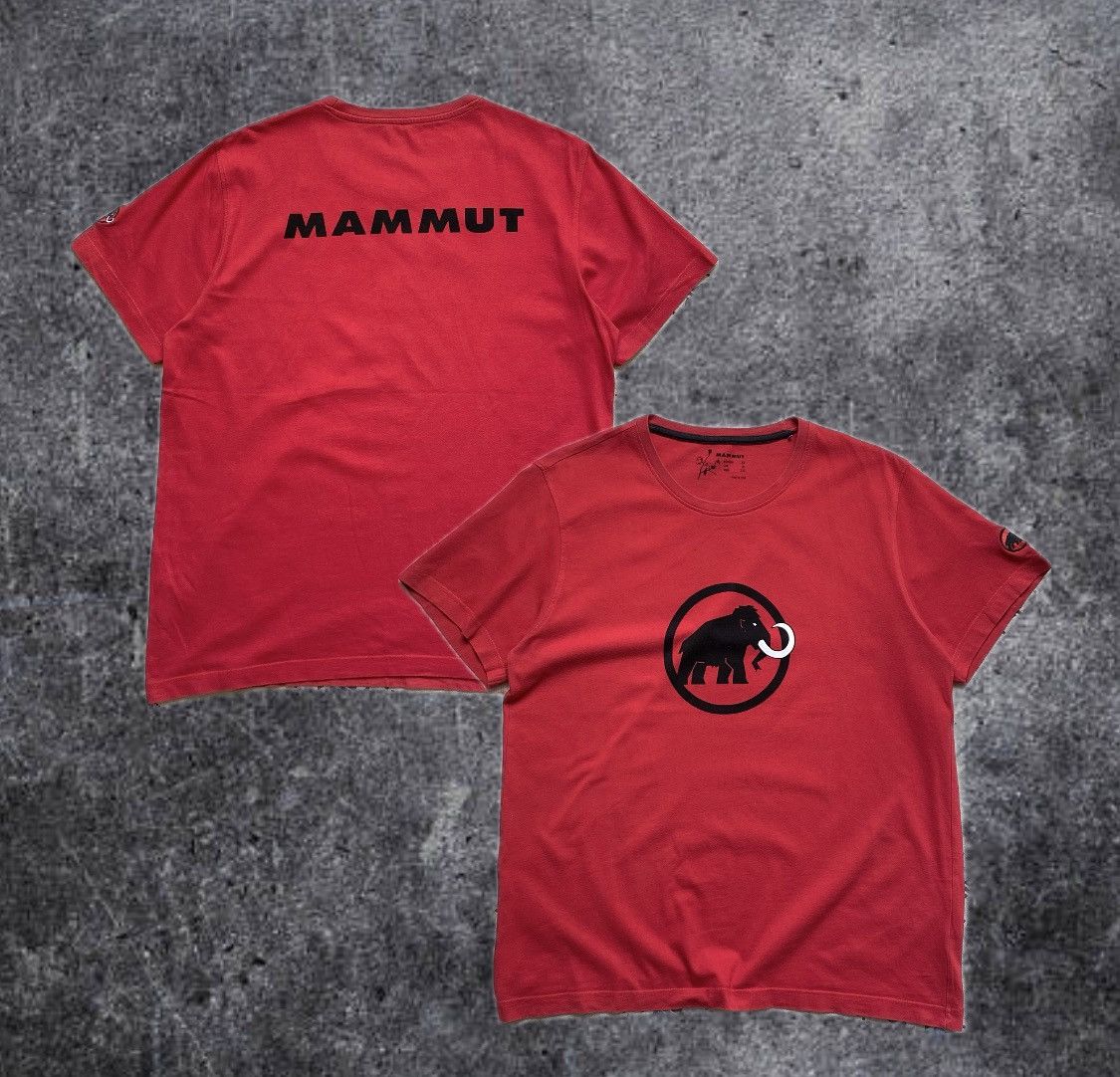 Oakley 🦣 Vintage Gorpcore Mammut Tee center logo rap patagonia Size US XL / EU 56 / 4 - 1 Thumbnail