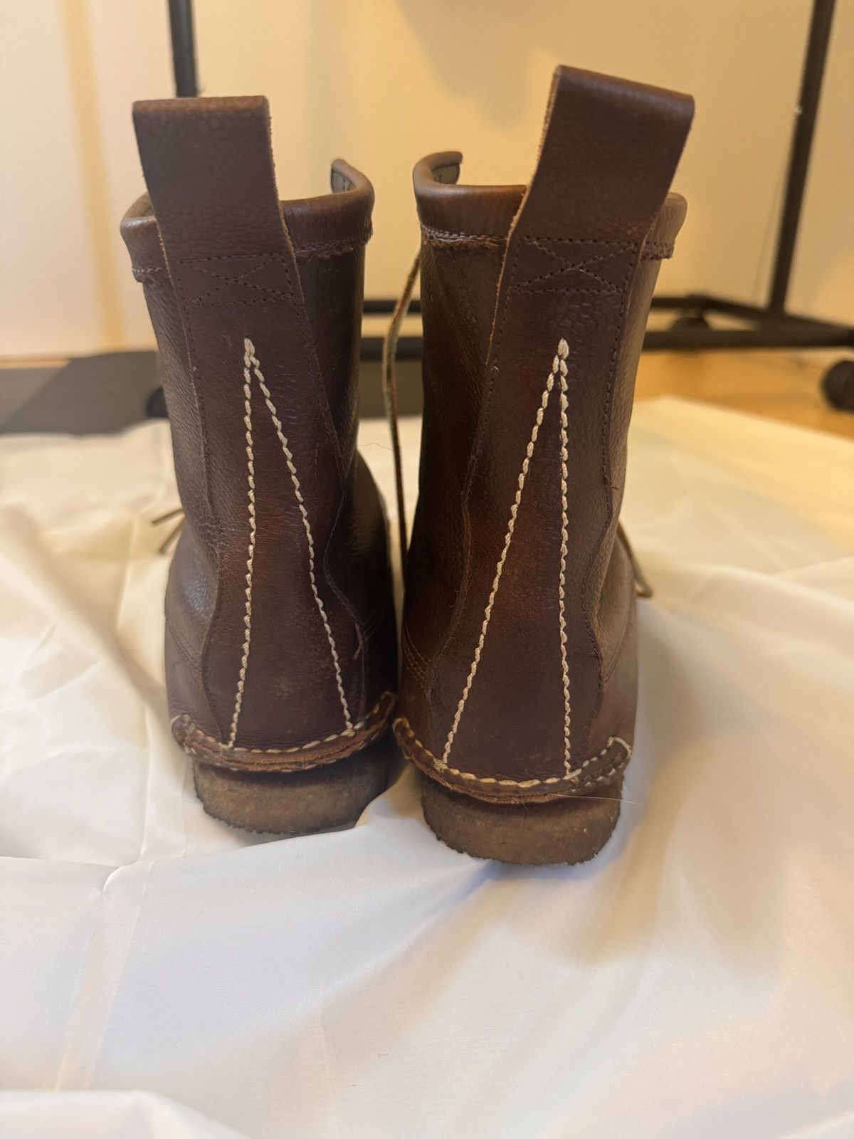 Yuketen Made In The USA Leather Moc Boots