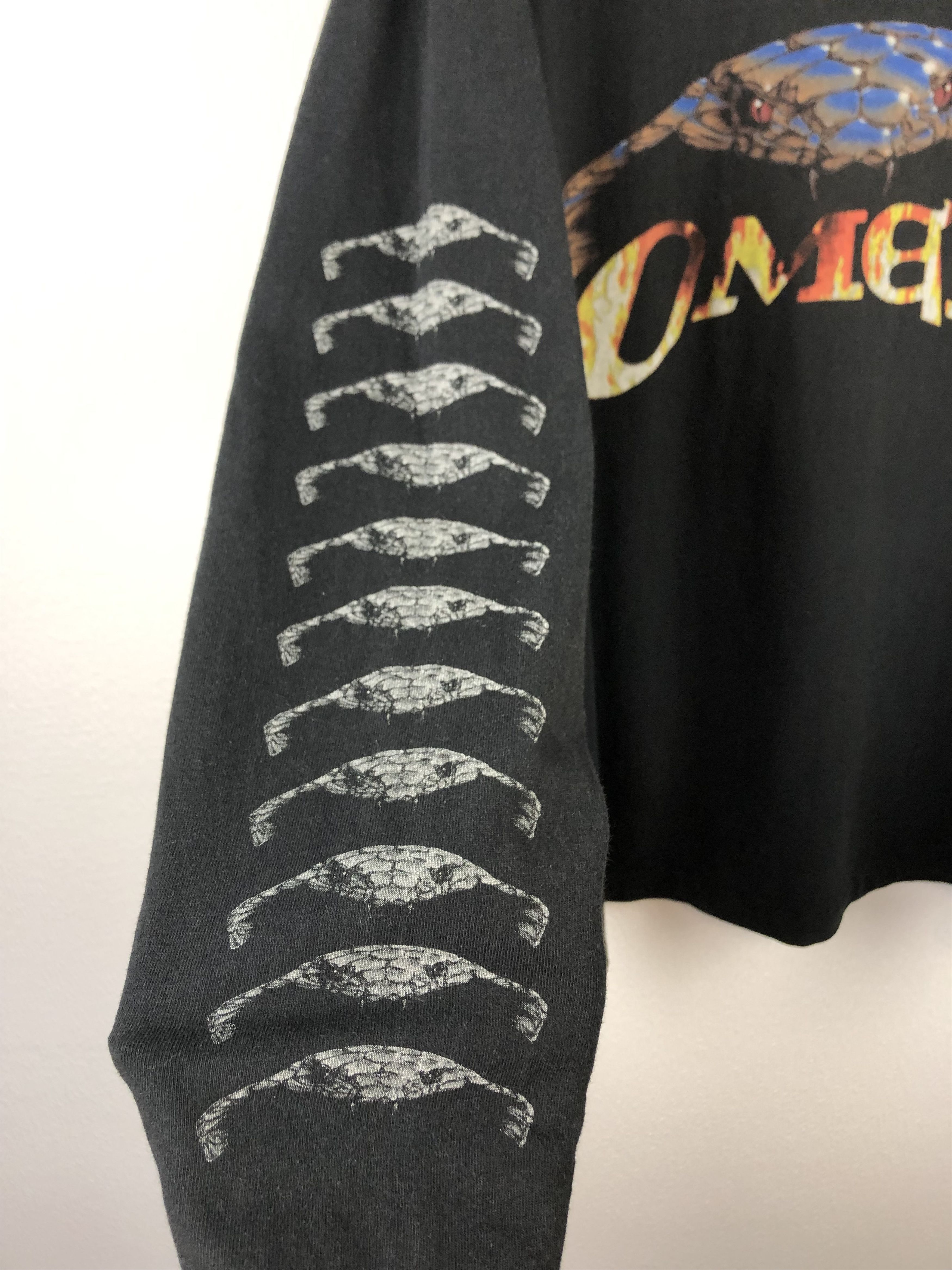 Band Tees Vintage 90's Omen Reopening the Gates Band Shirt Long Sleeve Size US XL / EU 56 / 4 - 6 Thumbnail