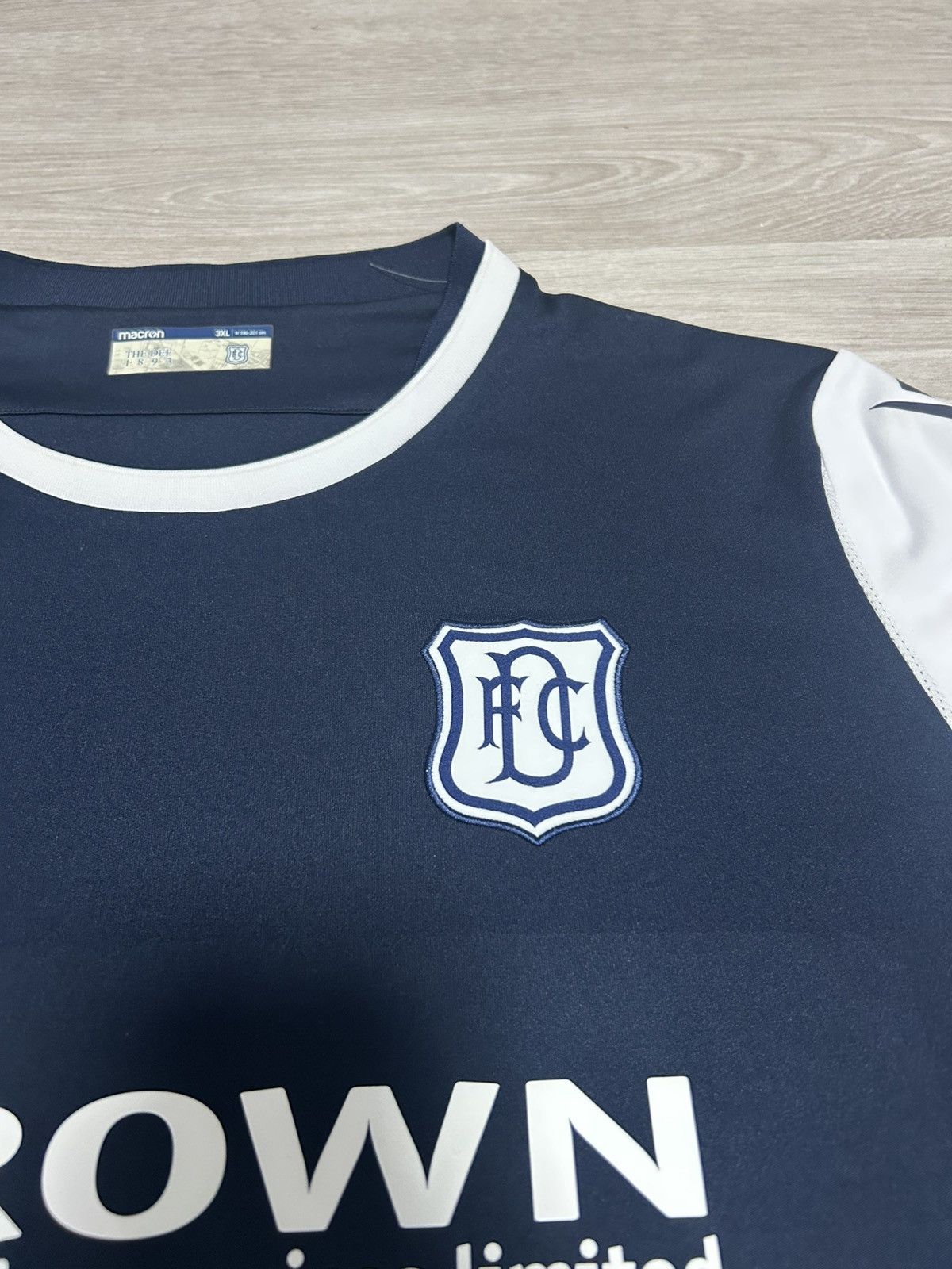 Macron Dundee FC 2020-21 Macron home football shirt jersey size 3XL Size US XXL / EU 58 / 5 - 3 Thumbnail