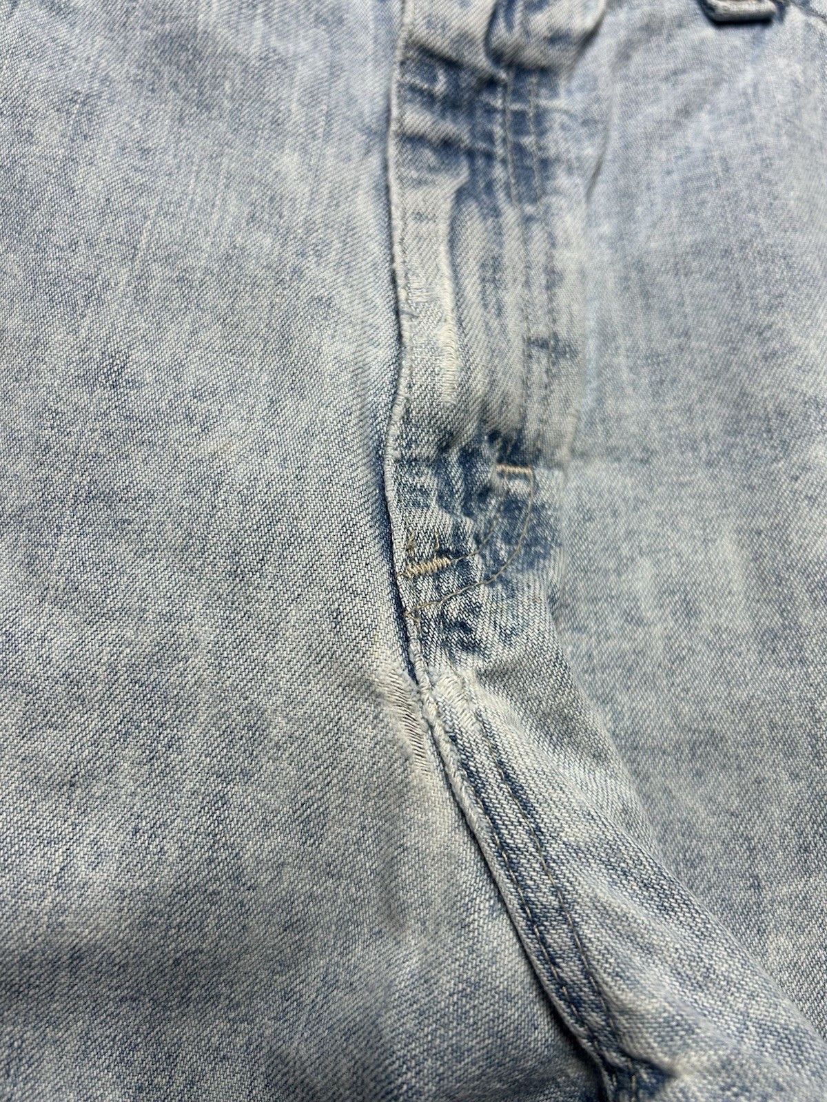 Vintage Vtg Lee can’t bust em carpenter jeans light wash baggy 32x31 Size US 32 / EU 48 - 12 Thumbnail