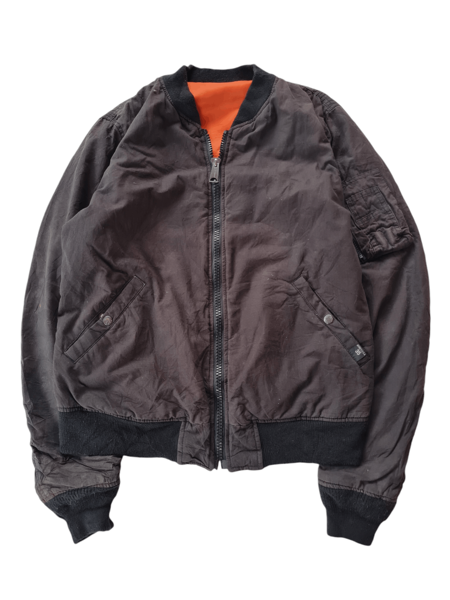 Avirex Vtg Avirex Anniversary 35th 2010 Bomber Jacket Revisible Size US L / EU 52-54 / 3 - 3 Thumbnail