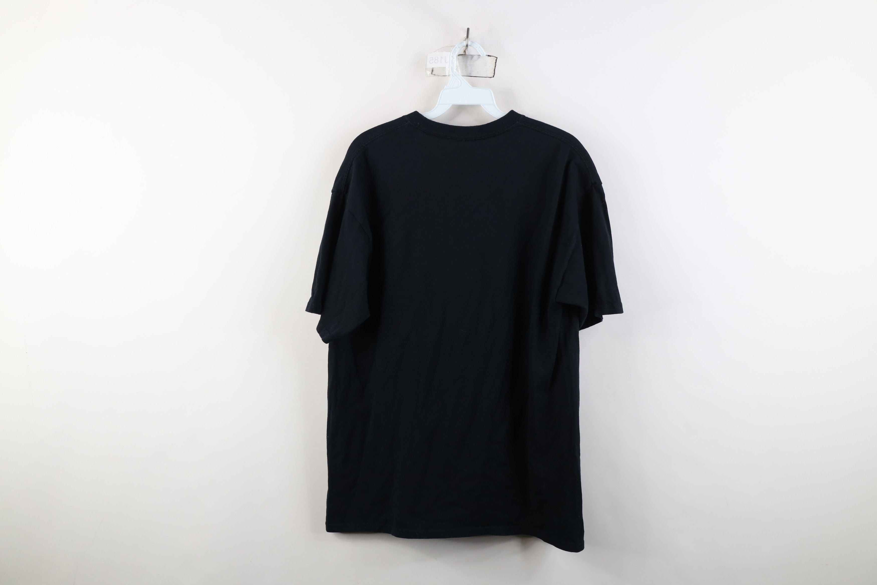 Vintage Vintage 90s Y2K Streetwear Short Sleeve T-Shirt Black Cotton Size US L / EU 52-54 / 3 - 10 Thumbnail