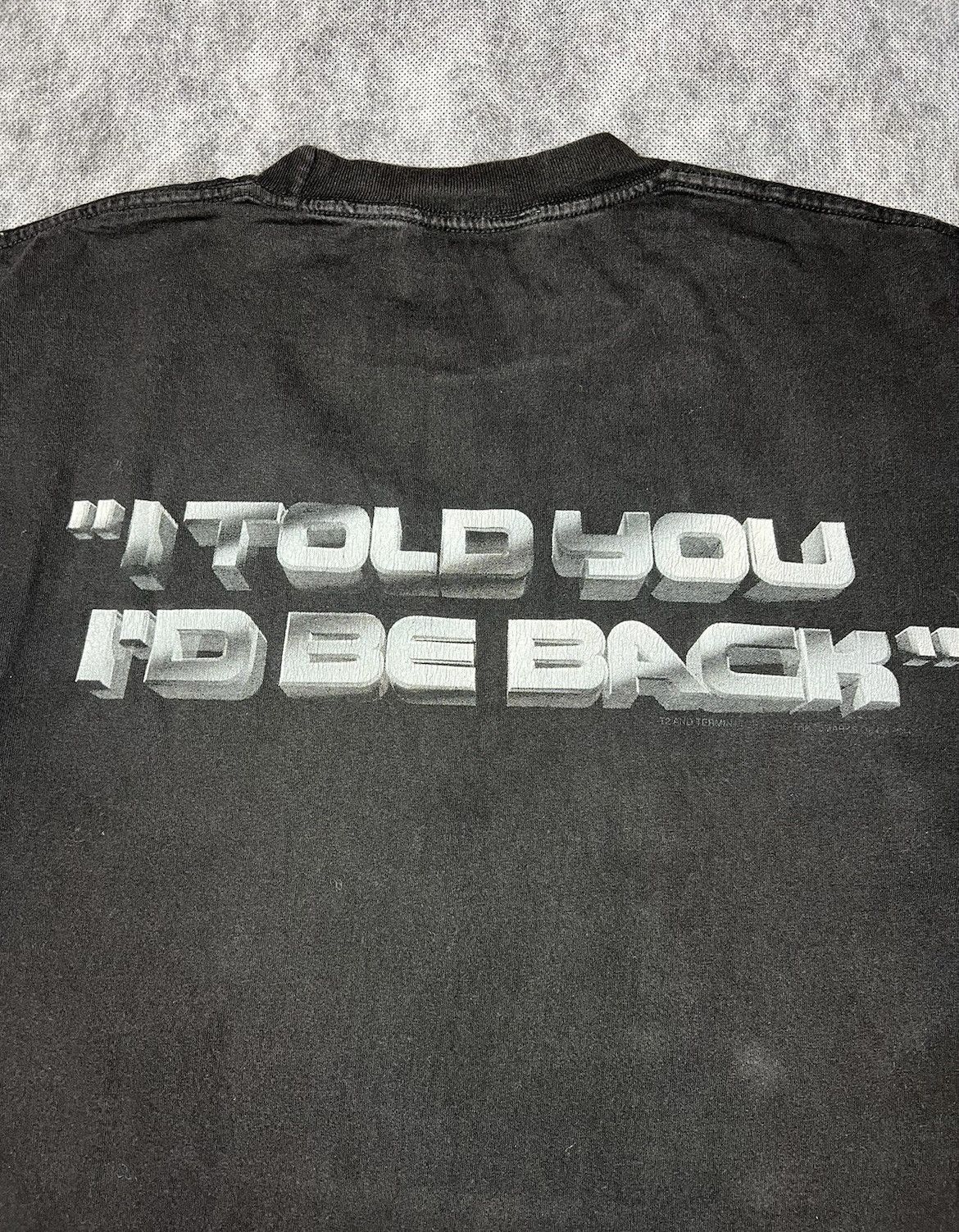 Universal Studios Vintage 90s Terminator T2 3D T-Shirt Movie Universal Size L Size US L / EU 52-54 / 3 - 4 Thumbnail