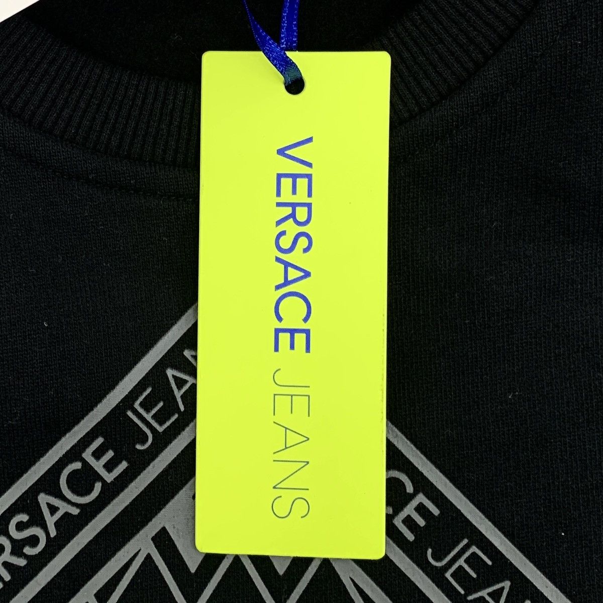 Versace Versace Logo Letter Printed Long Sleeve Sweatshirt K26WX Size US L / EU 52-54 / 3 - 9 Thumbnail