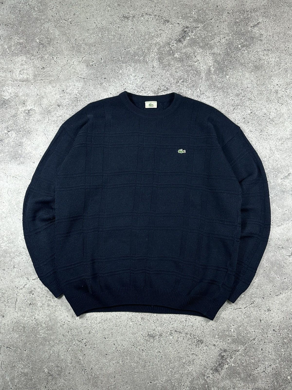 Lacoste Lacoste vintage sweater black very rare Size US L / EU 52-54 / 3 - 1 Thumbnail