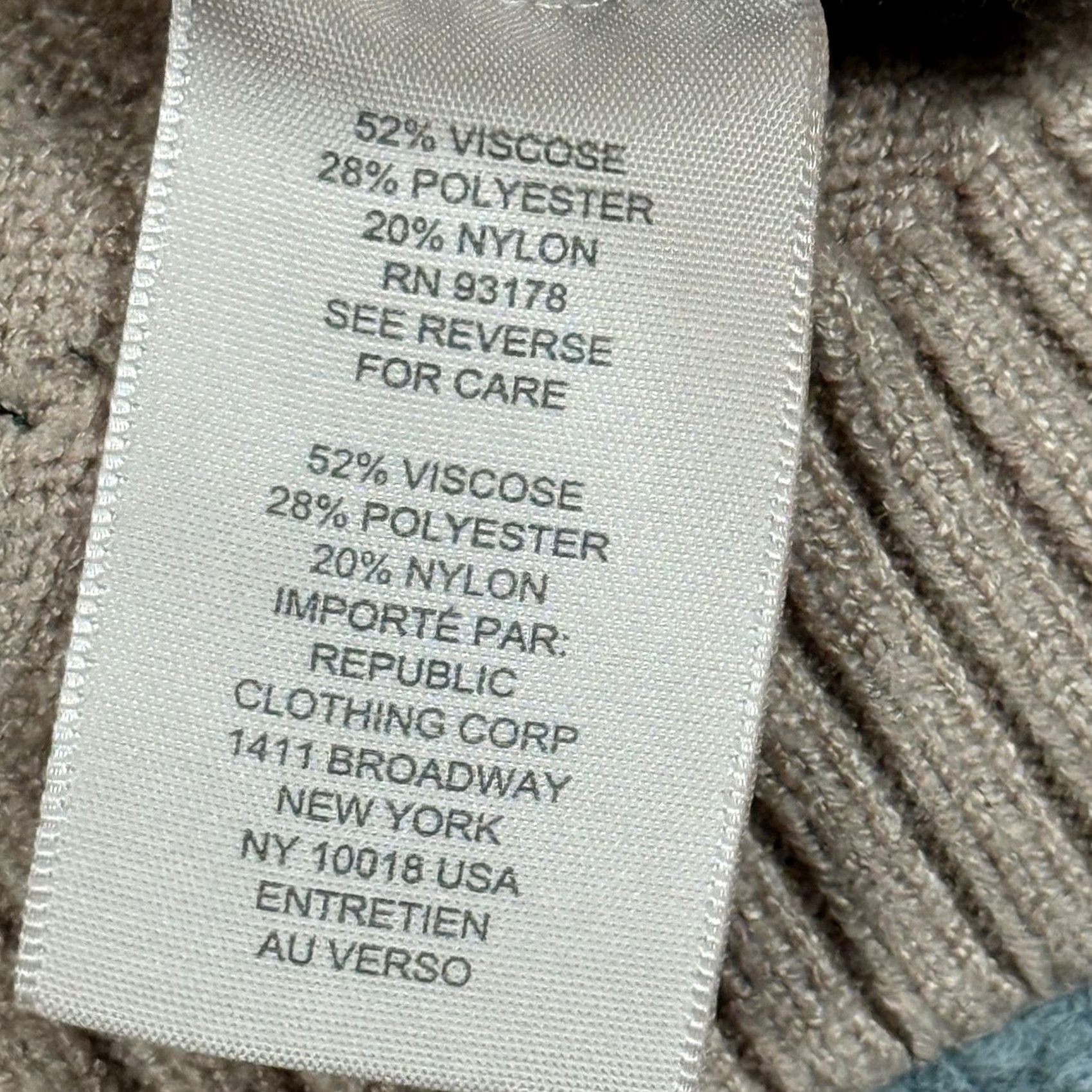 Vintage Philosophy Beige Puff Sleeve Cardigan Women's Knit Button Front Open-Knit M Medium Fall Size M / US 6-8 / IT 42-44 - 5 Thumbnail