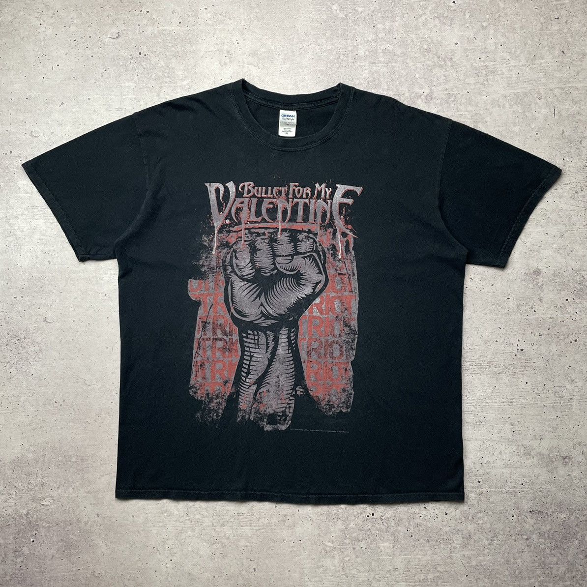 Band Tees × Vintage Vintage Y2k Bullet For My Valentine Rare T-shirt Size US XL / EU 56 / 4 - 2 Thumbnail