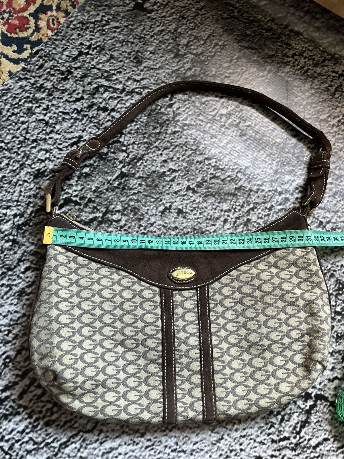 Guess × Vintage Vintage Guess monogram mini bag Size ONE SIZE - 22 Thumbnail