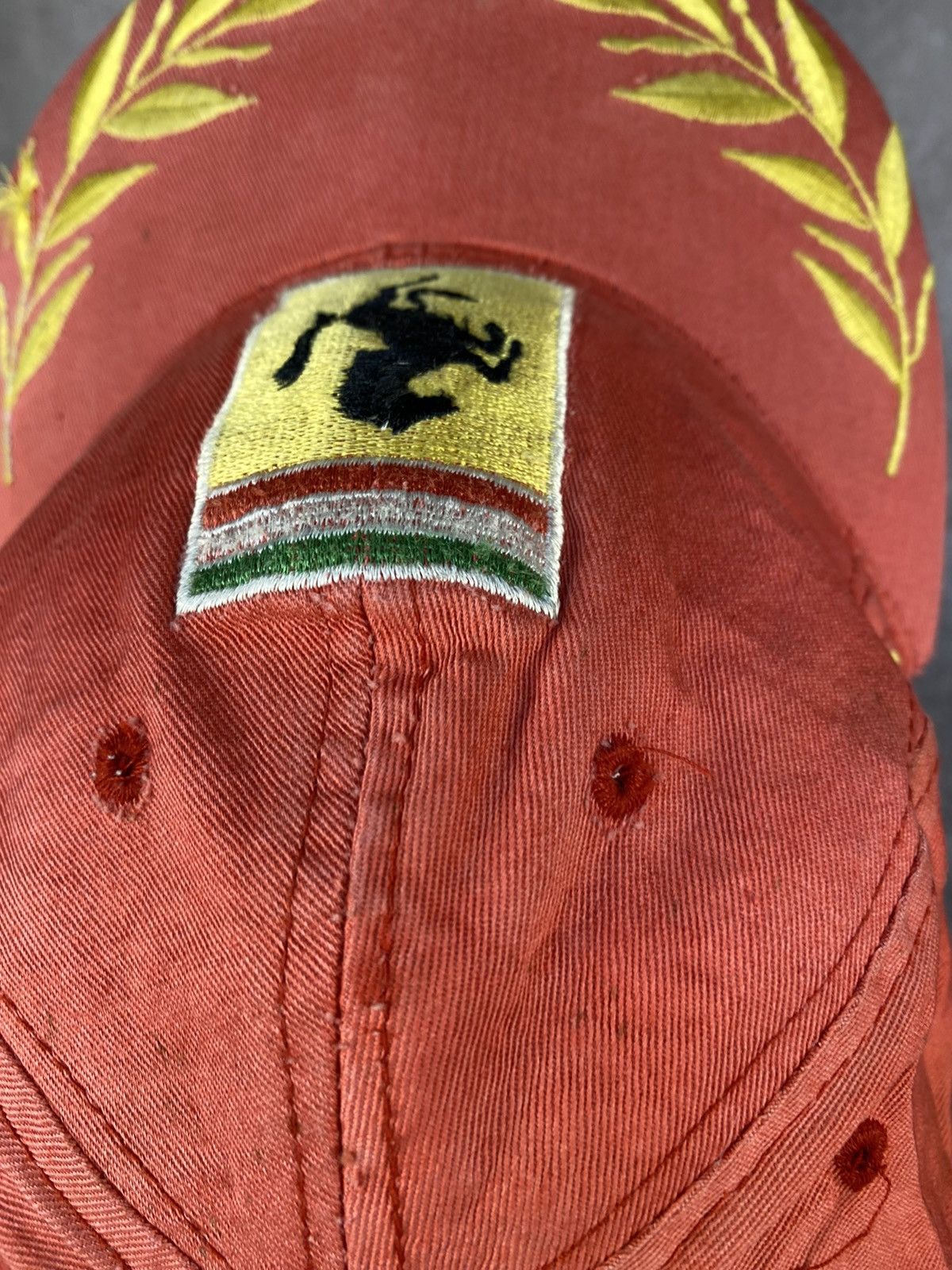 Ferrari Vintage Ferrari Cap Hat F1 Formula 1 Size ONE SIZE - 9 Thumbnail