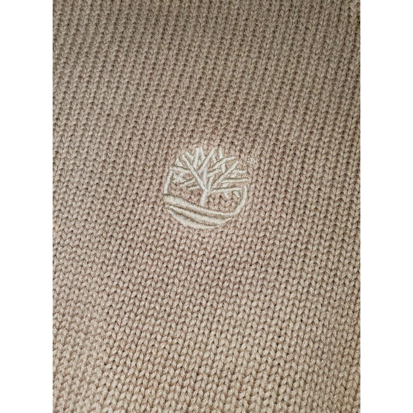 Timberland VINTAGE Timberland Weather Gear pullover Mens Cable Knit Sweater Crew Neck L Large Casual Mens Wool Cotton Brown Embroidered Logo 90s? Size US L / EU 52-54 / 3 - 4 Thumbnail
