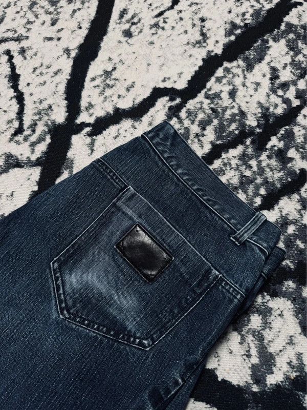 Mugler Mugler jeans pants navy blue 46 Size 40" / US 18 - 3 Thumbnail