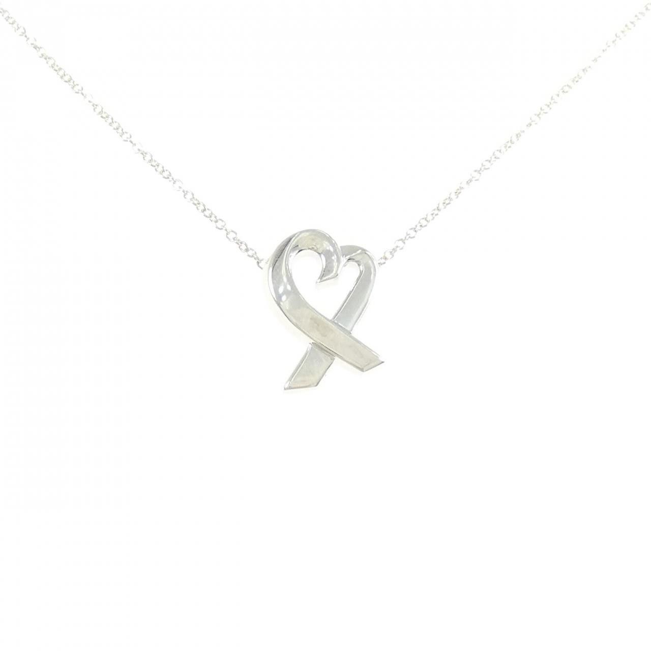 Tiffany & Co. Tiffany Loving Heart 925 Silver Necklace Metal Necklace 60022337 DUTY FREE for USA