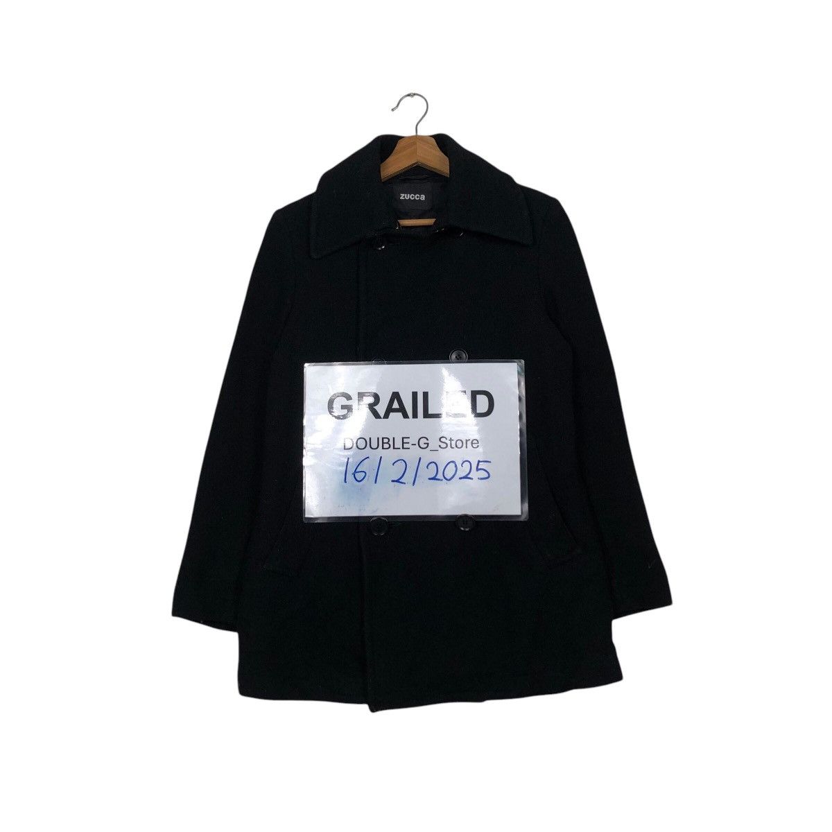 Issey Miyake 📌Rich Black Vintage Chore Worker Jacket Duck Canvas Zucca Size US M / EU 48-50 / 2 - 1 Thumbnail