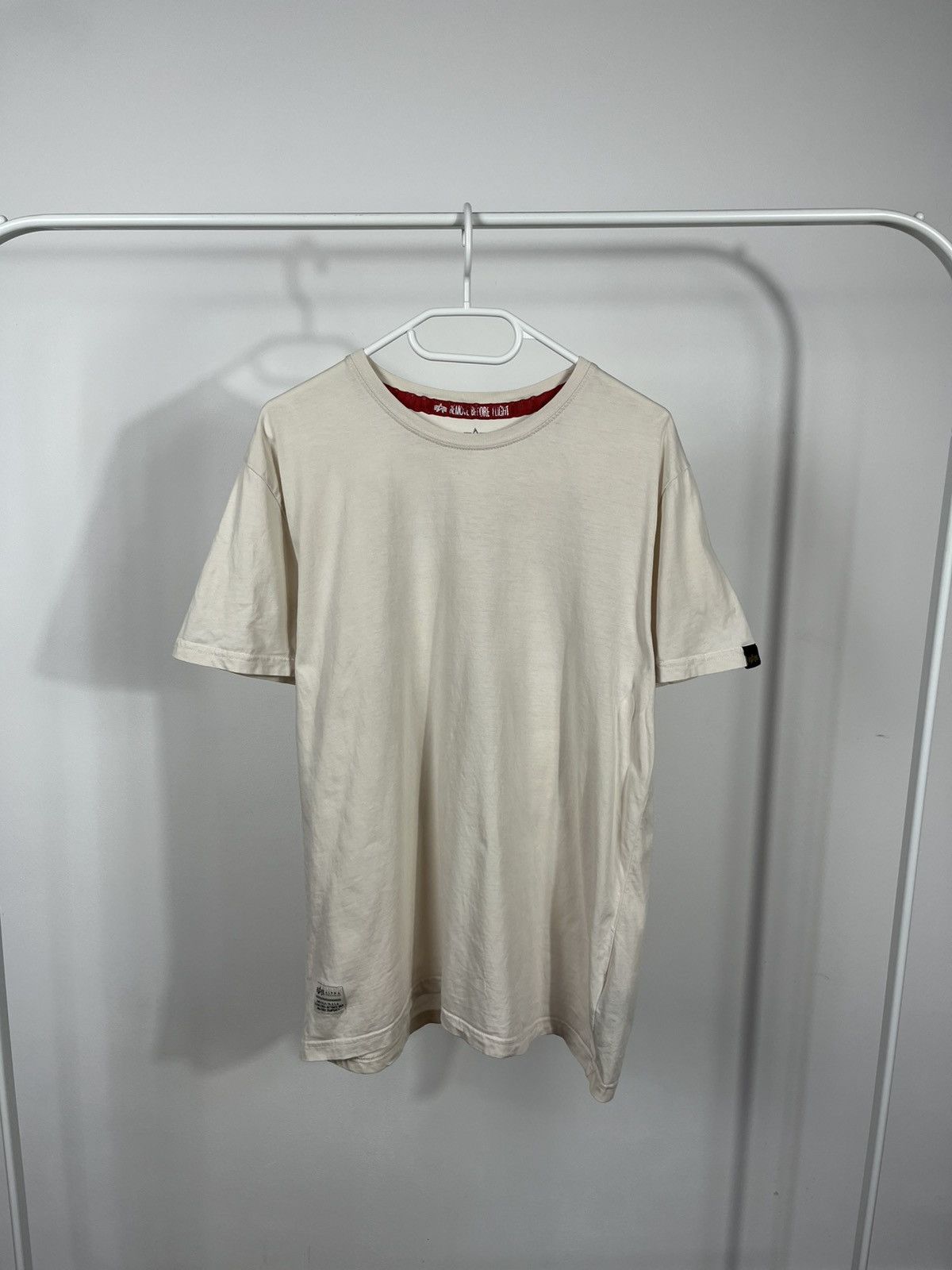 Alpha Industries Alpha Industries Graphic Tee Crash Message Back Print L Size US L / EU 52-54 / 3 - 7 Thumbnail