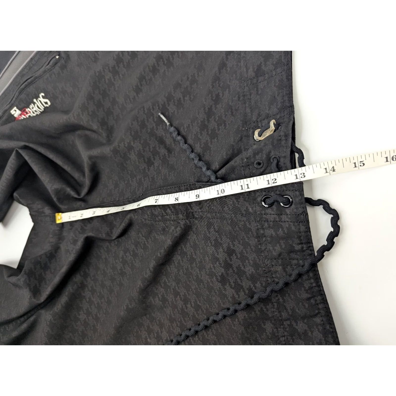 O'Neill O’Neill Board Shorts Mens 36 Black Houndstooth Performance Surf Short Size US 36 / EU 52 - 7 Thumbnail