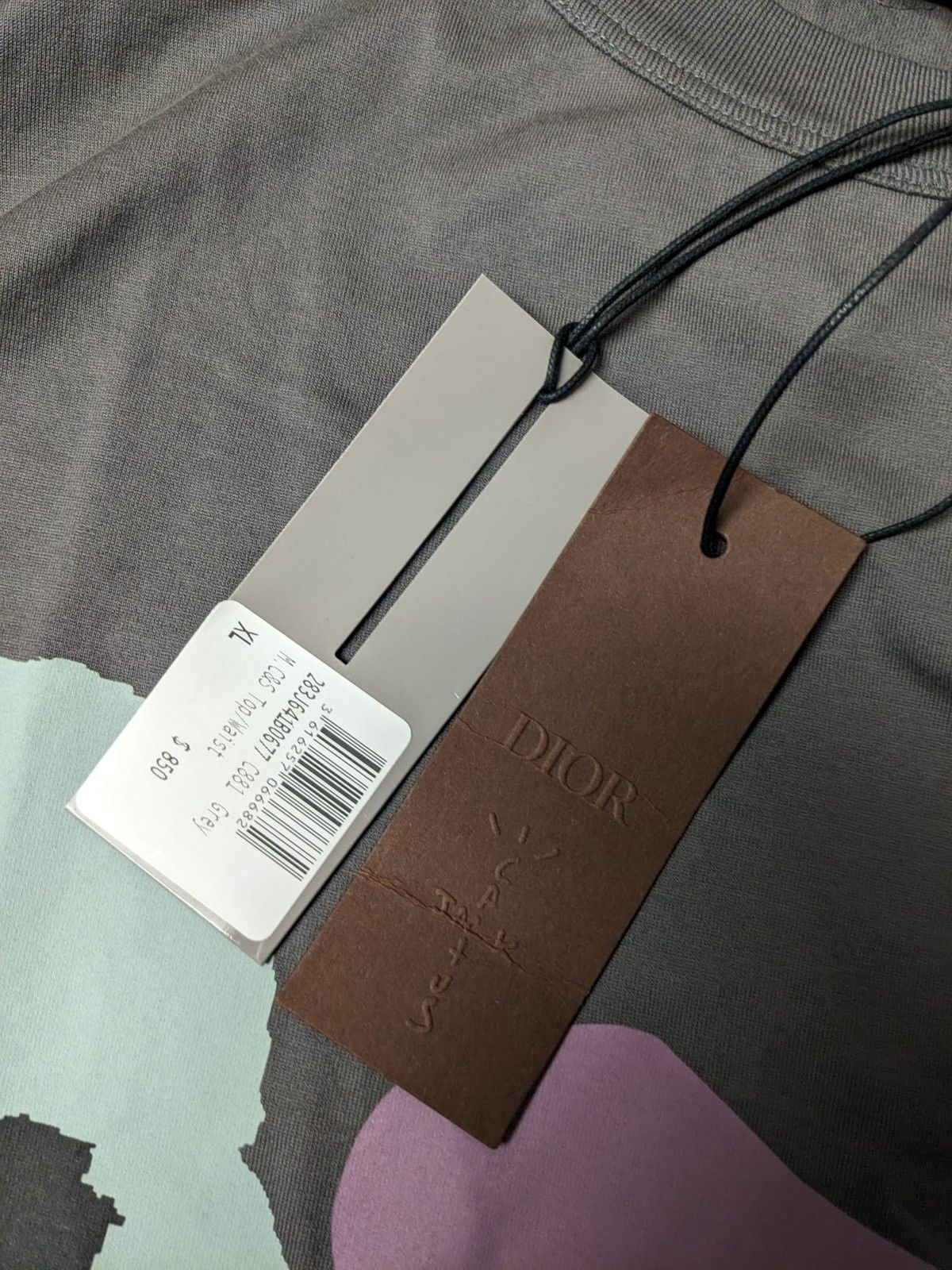 Dior CHRISTIAN DIOR CACTUS JACK OVERSIZED T-SHIRT XL GREY Size US XL / EU 56 / 4 - 9 Thumbnail