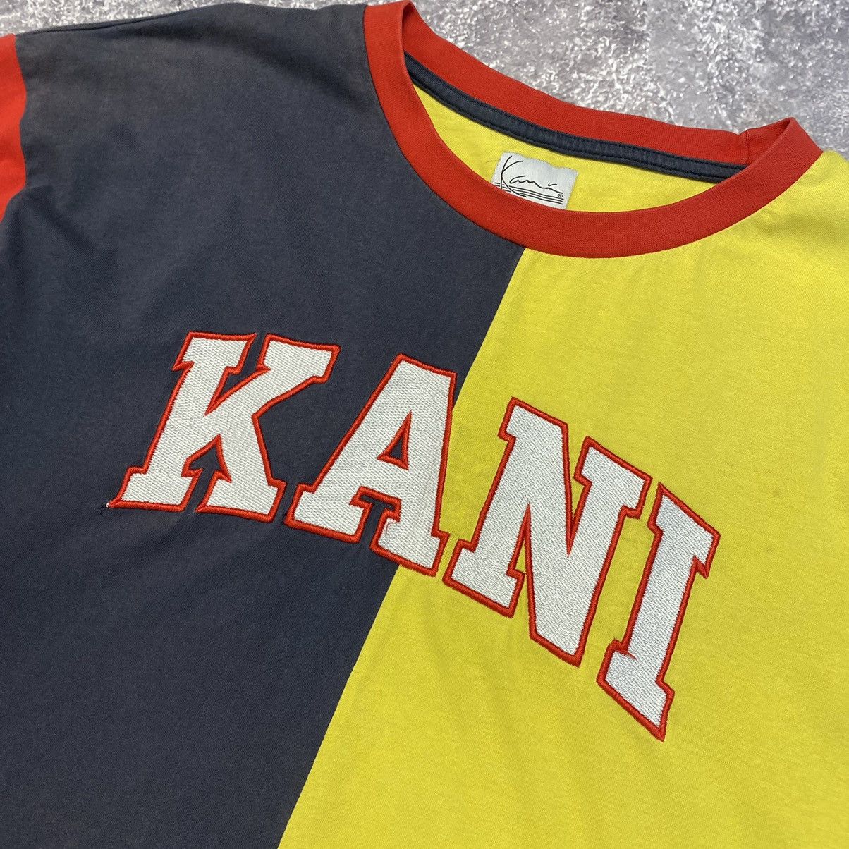Vintage Vintage Karl Kani Big Logo Streetwear Classic tee Size US XXL / EU 58 / 5 - 3 Thumbnail
