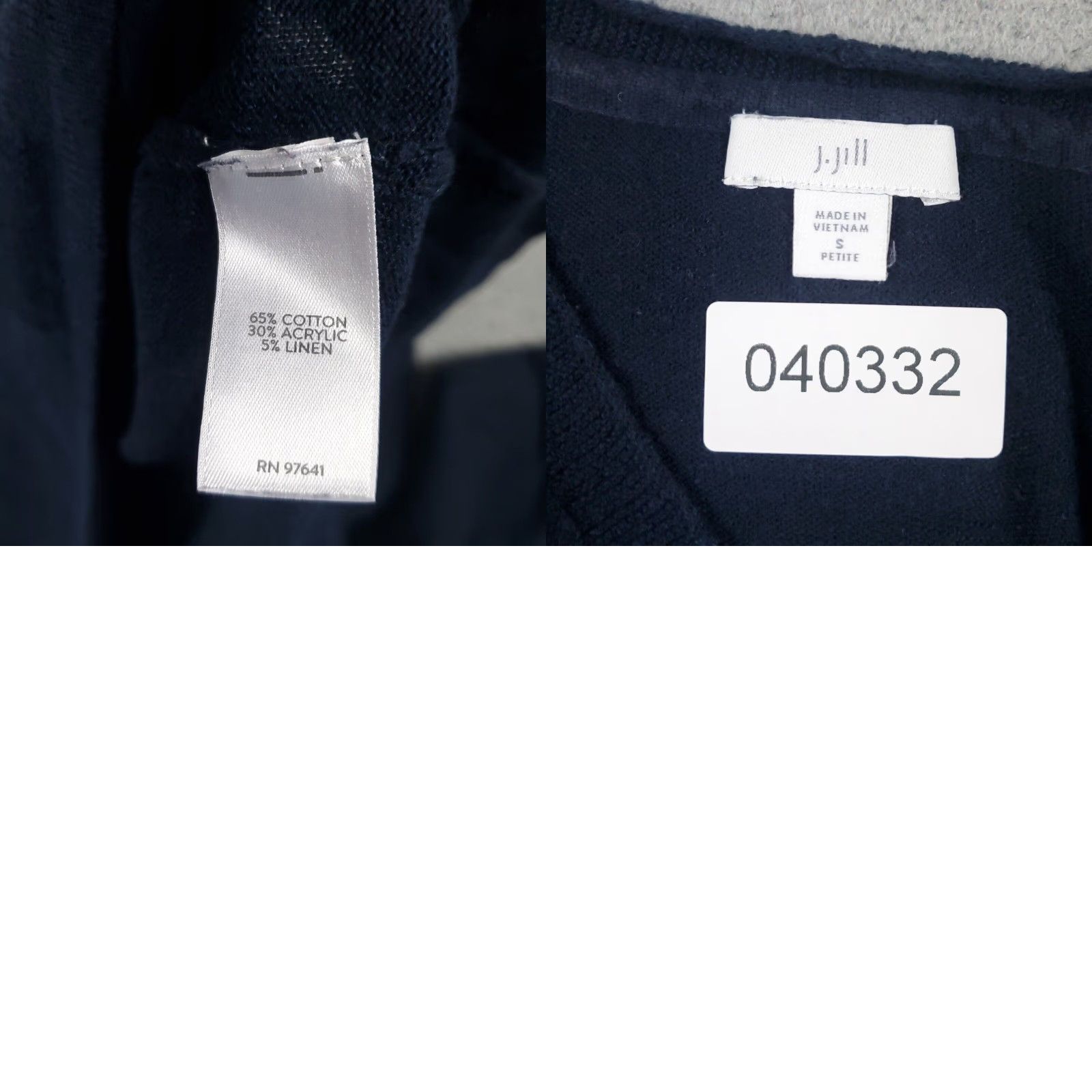 J. Jill J Jill Blue V Neck Pullover Sweater Womens Small Size S / US 4 / IT 40 - 8 Thumbnail