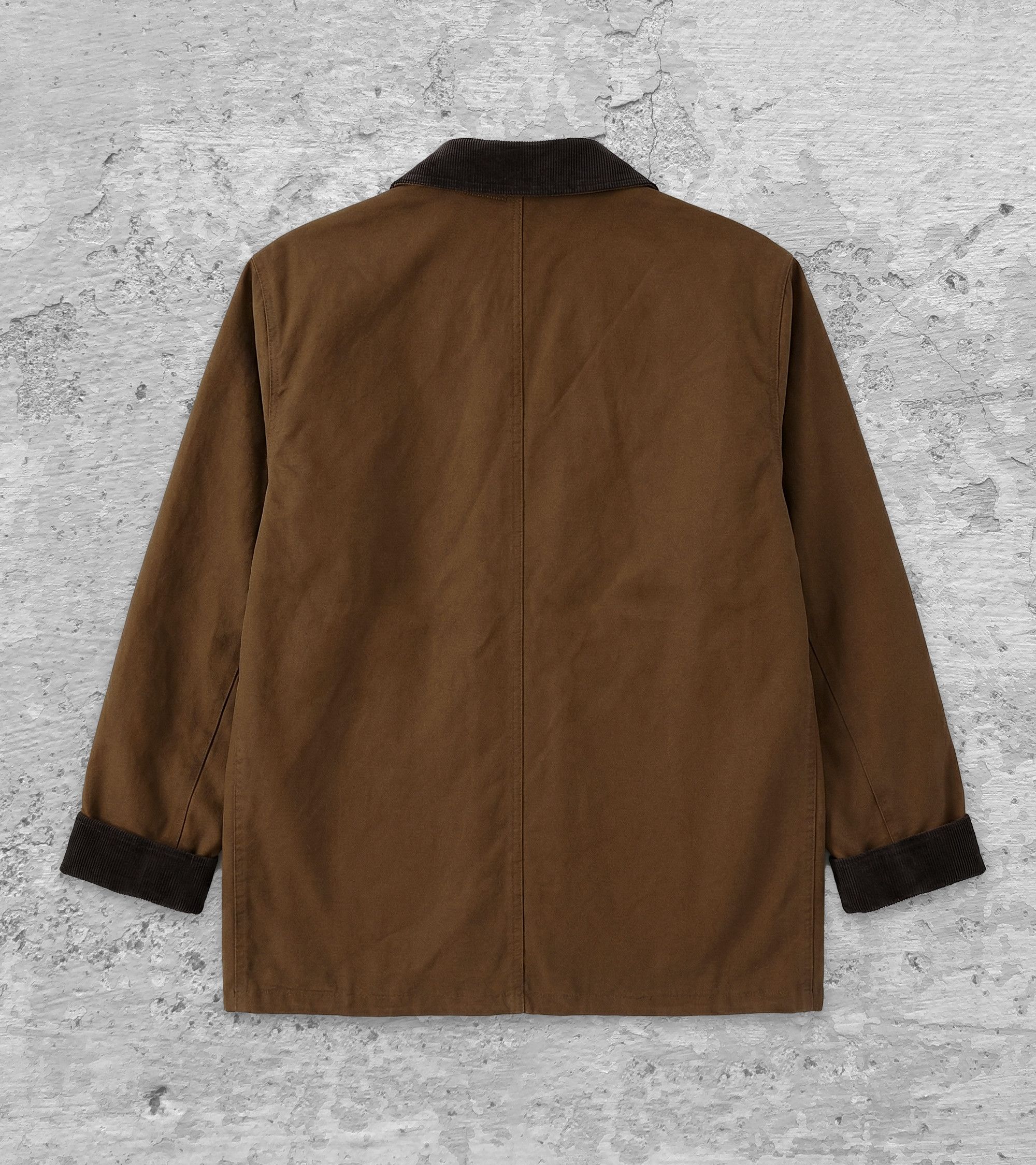 Lands' End Lands’ End Brown Work Jacket XL – Plaid Lined Chore Coat Size US XL / EU 56 / 4 - 4 Thumbnail