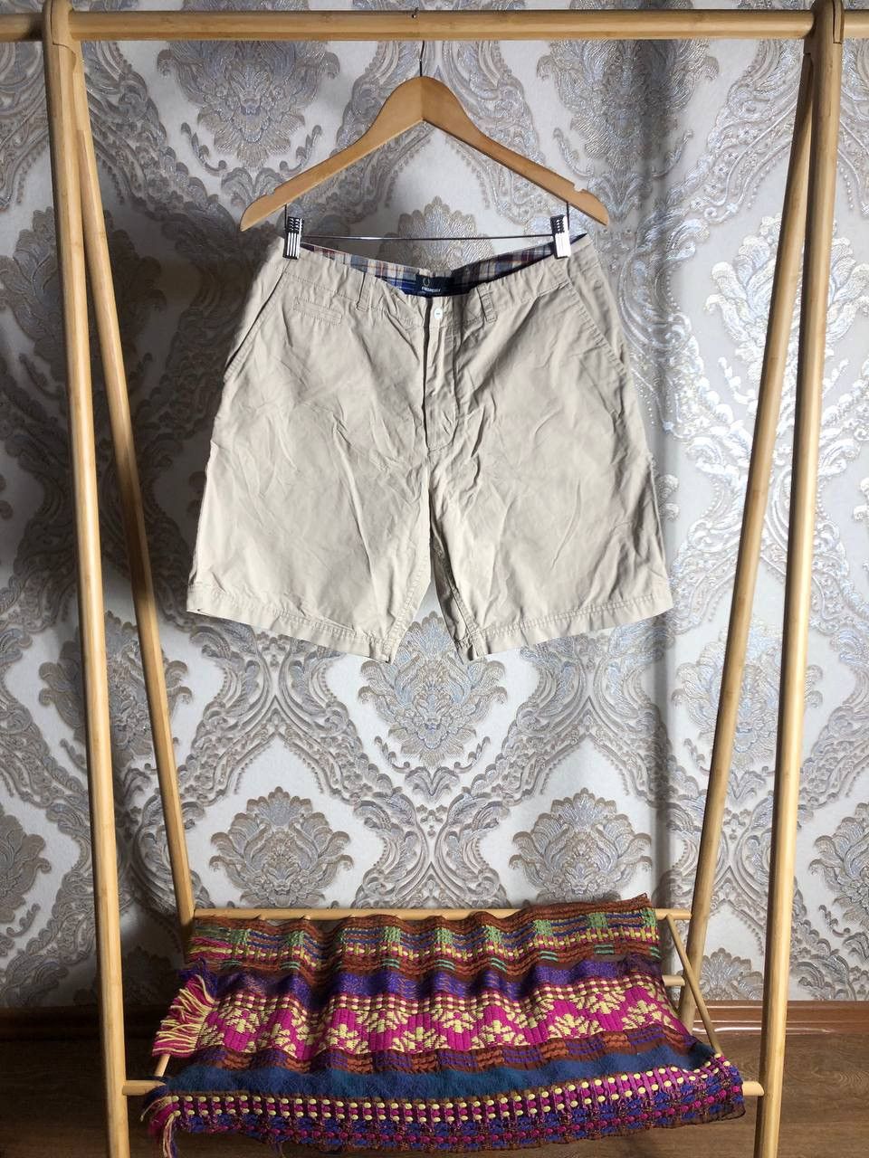 Fred Perry × Vintage VERY RARE FRED PERRY CLASSIC SHORTS ENGLAND STYLE CASUAL 90s Size US 32 / EU 48 - 1 Thumbnail