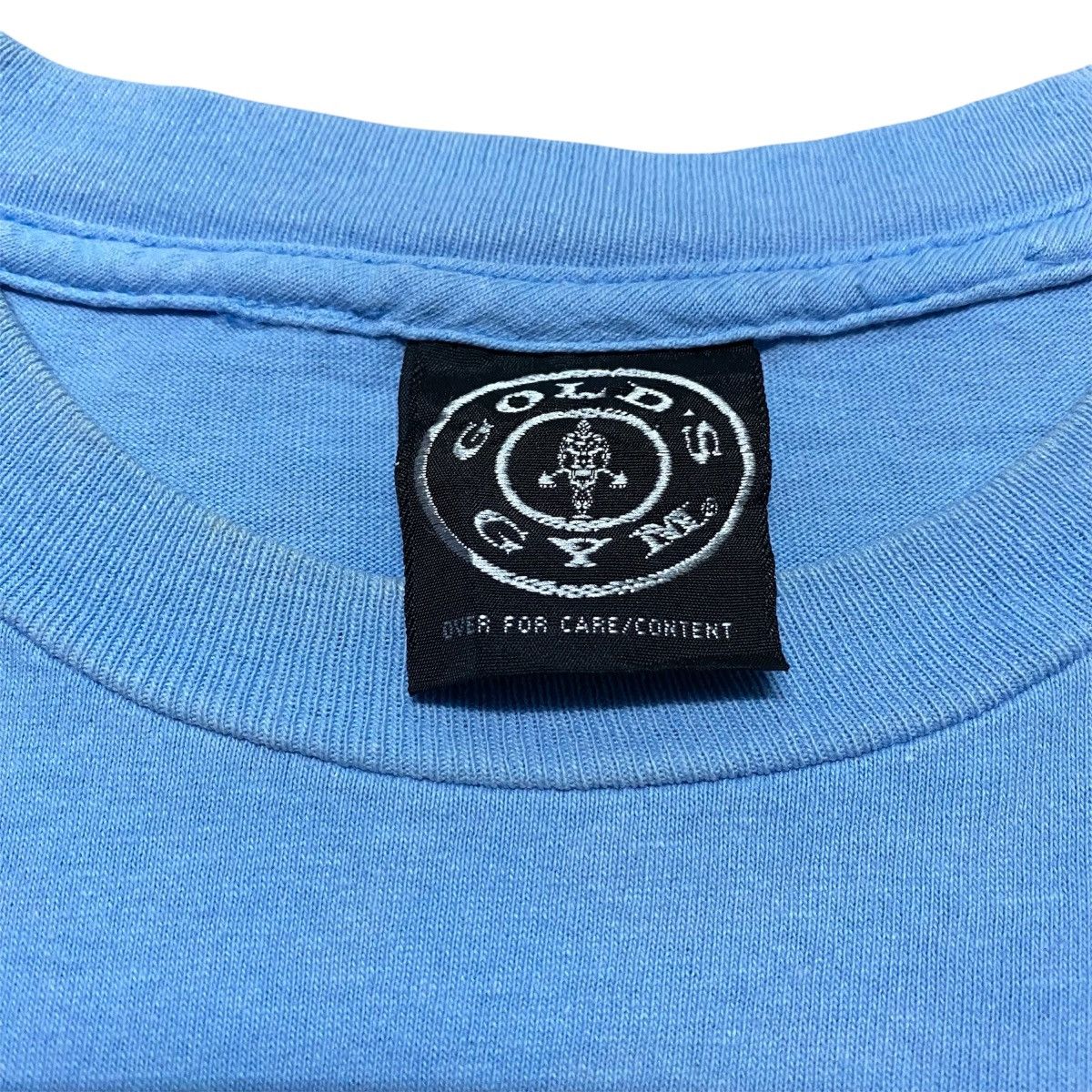 Vintage Rare‼️🔥Vintage Gold's Gym Hollywood Big Logo T -Shirt Size US S / EU 44-46 / 1 - 5 Thumbnail
