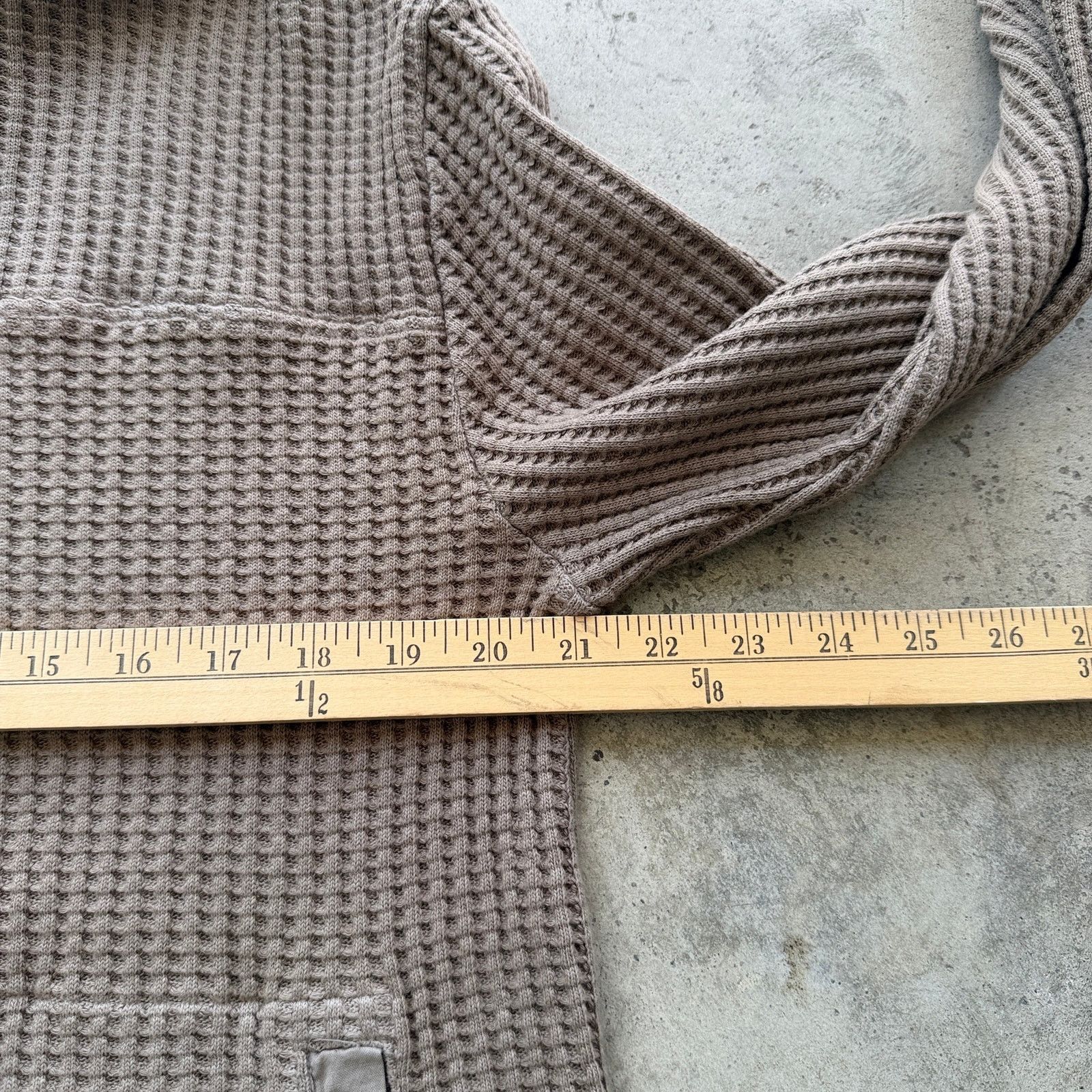 MATE the Label Mate the Label Pullover SweatshirtWaffle Knit Quarter Zip Size S / US 4 / IT 40 - 7 Thumbnail