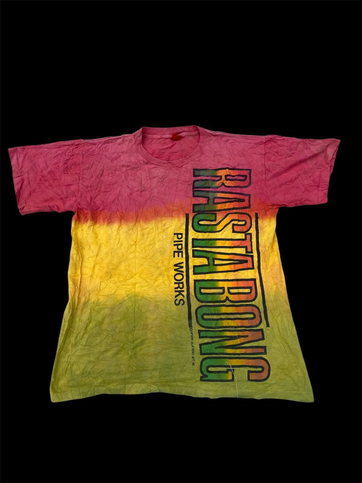 Band Tees × Bob Marley × Vintage Vintage Rasta Bong Size US L / EU 52-54 / 3 - 2 Thumbnail