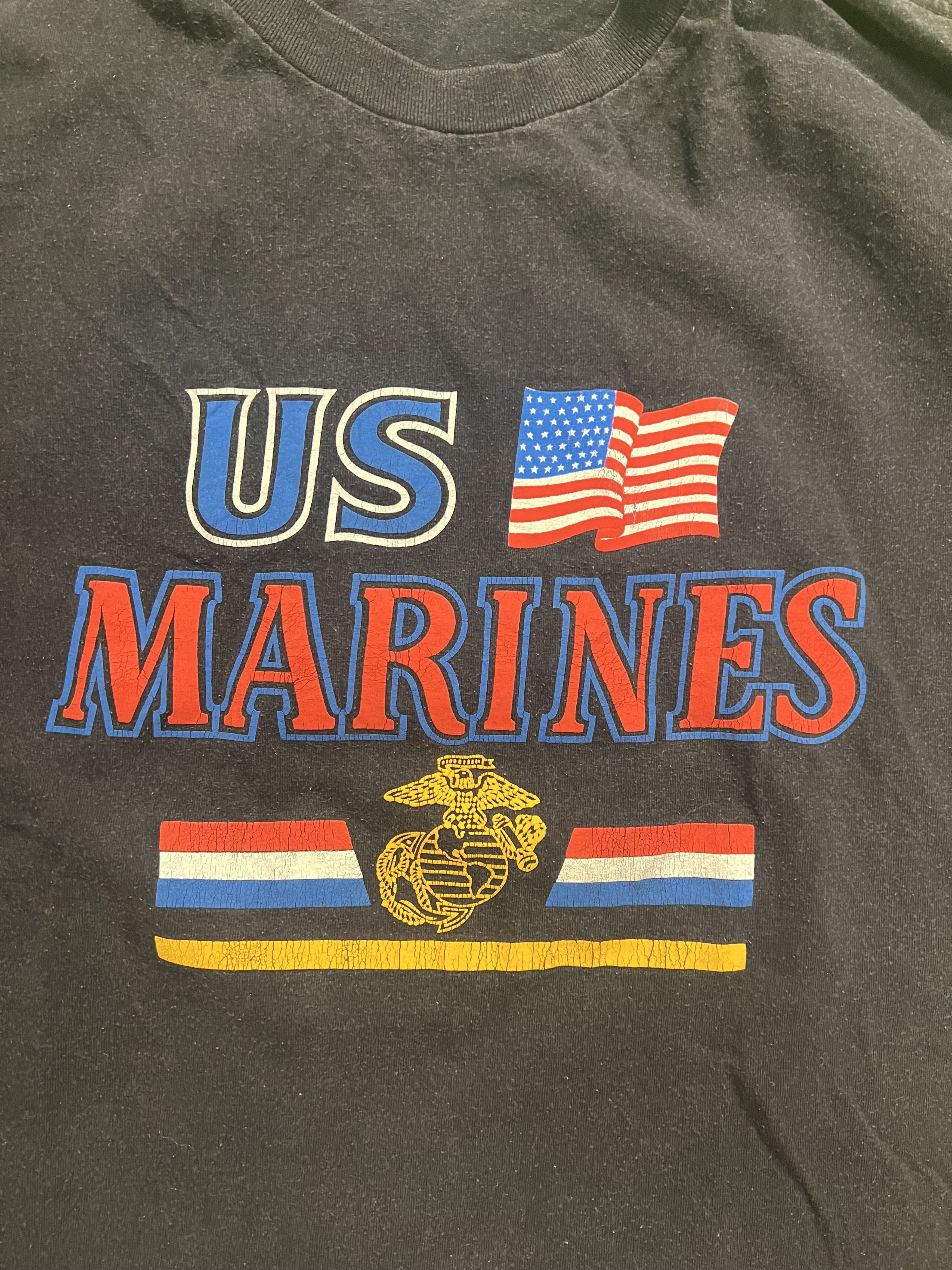 Vintage Vintage US Murina Marines T-shirt Size US XXL / EU 58 / 5 - 2 Thumbnail