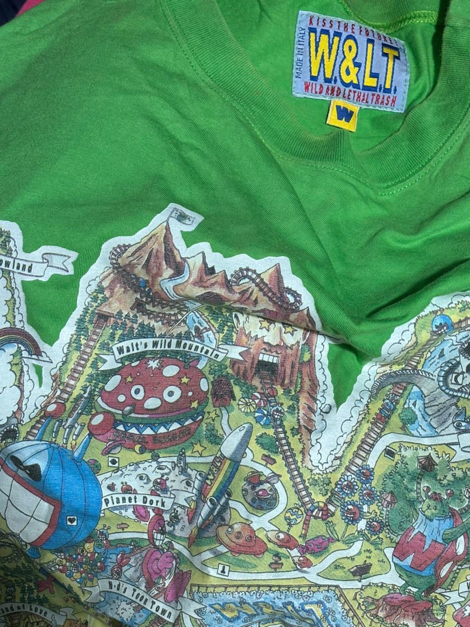 Walter Van Beirendonck Walter Van Beirendonck W&Lt Map Of Wonderland Tshirt Size US M / EU 48-50 / 2 - 11 Thumbnail
