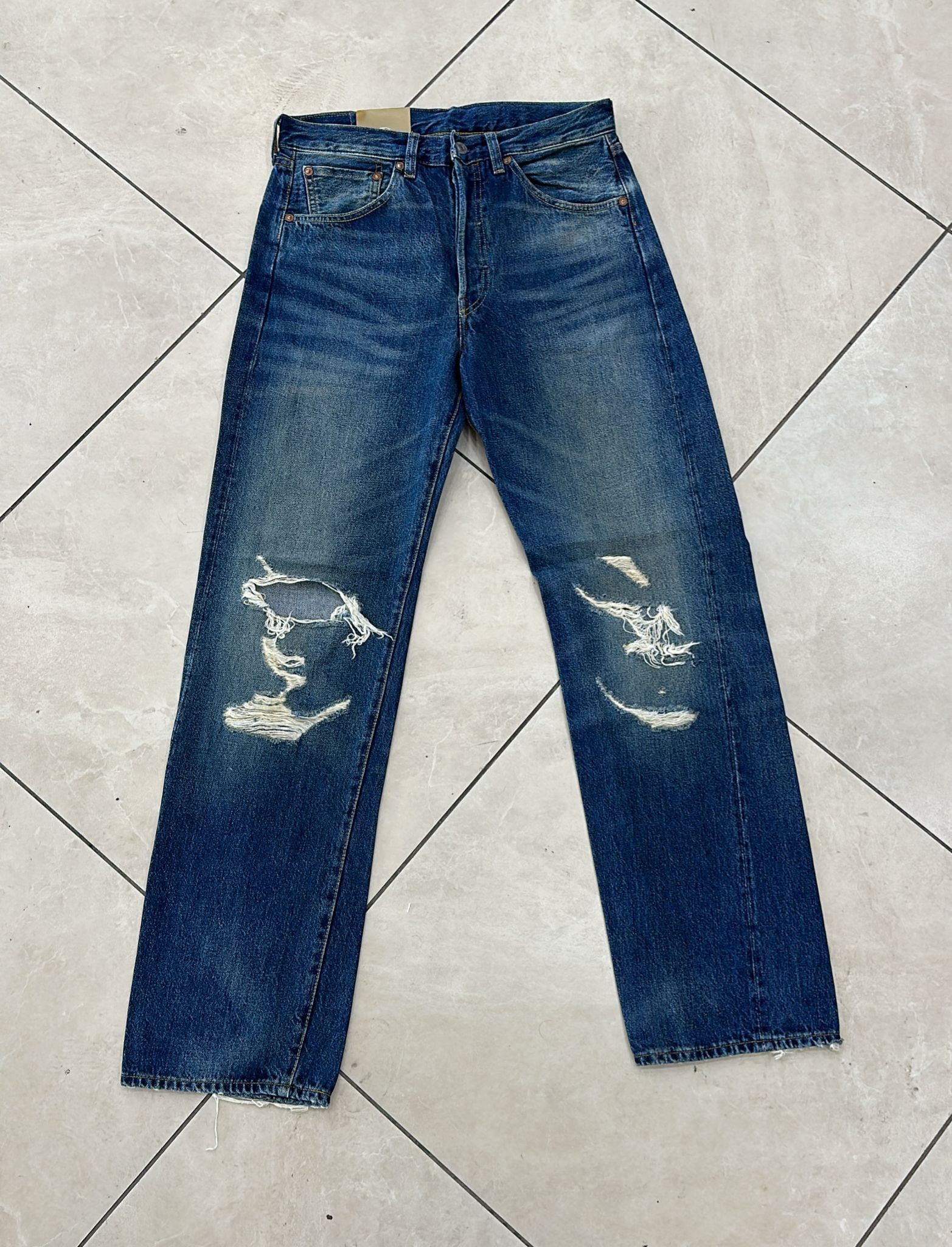 Levi's Vintage Clothing LVC Levi's Vintage Clothing 1955 501XX BigE Selvedge Jeans Size US 29 - 1 Thumbnail