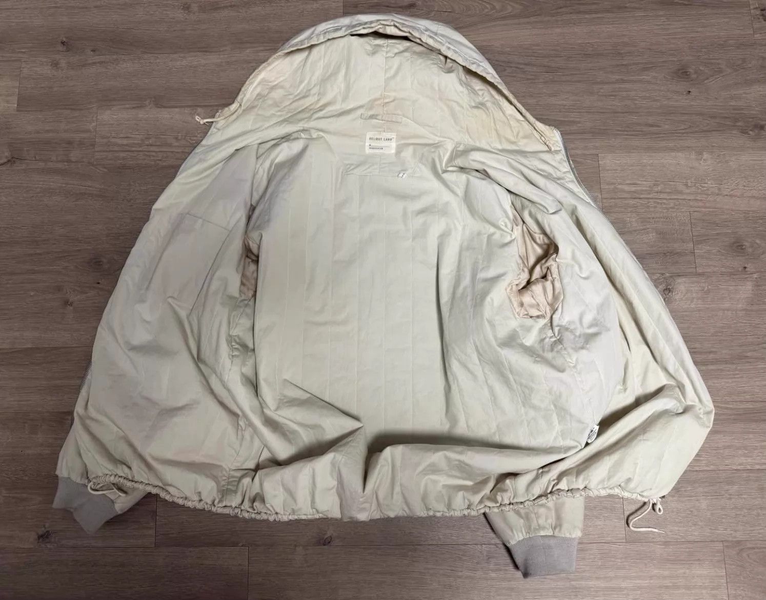 Helmut Lang Helmut Lang 98aw Hooded Bomber Jacket Size 54 Size US L / EU 52-54 / 3 - 3 Thumbnail