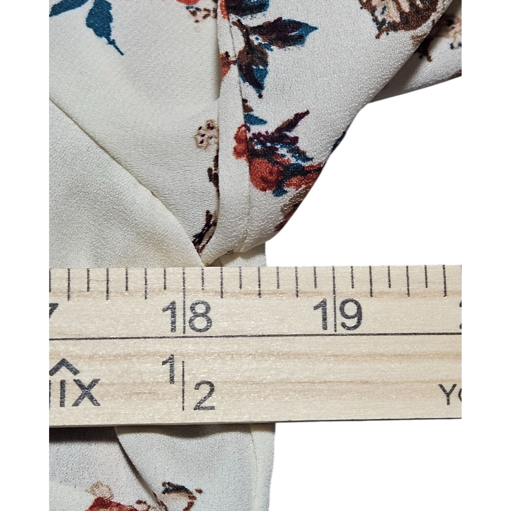 Other Love, Fire Women Floral Cropped Top Med Y2K Revival Fairy Gr Size M / US 6-8 / IT 42-44 - 10 Thumbnail